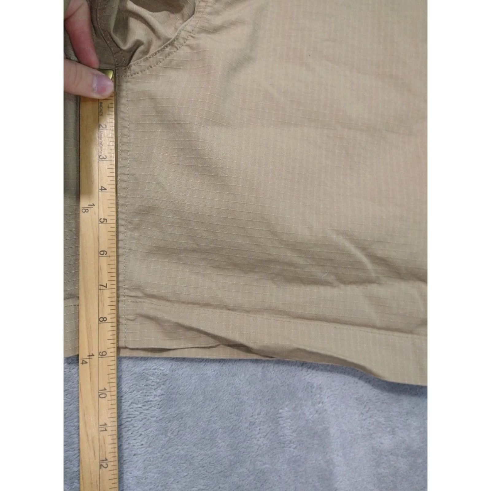 Carhartt Carhartt Shorts Womens 18 Beige Force Rugged Flex Ripstop Work Original Fit Short, Casual, Workwear, 18, Beige, Carhartt, Womens, 9 In inseam Size 40" / US 18 - 5 Thumbnail