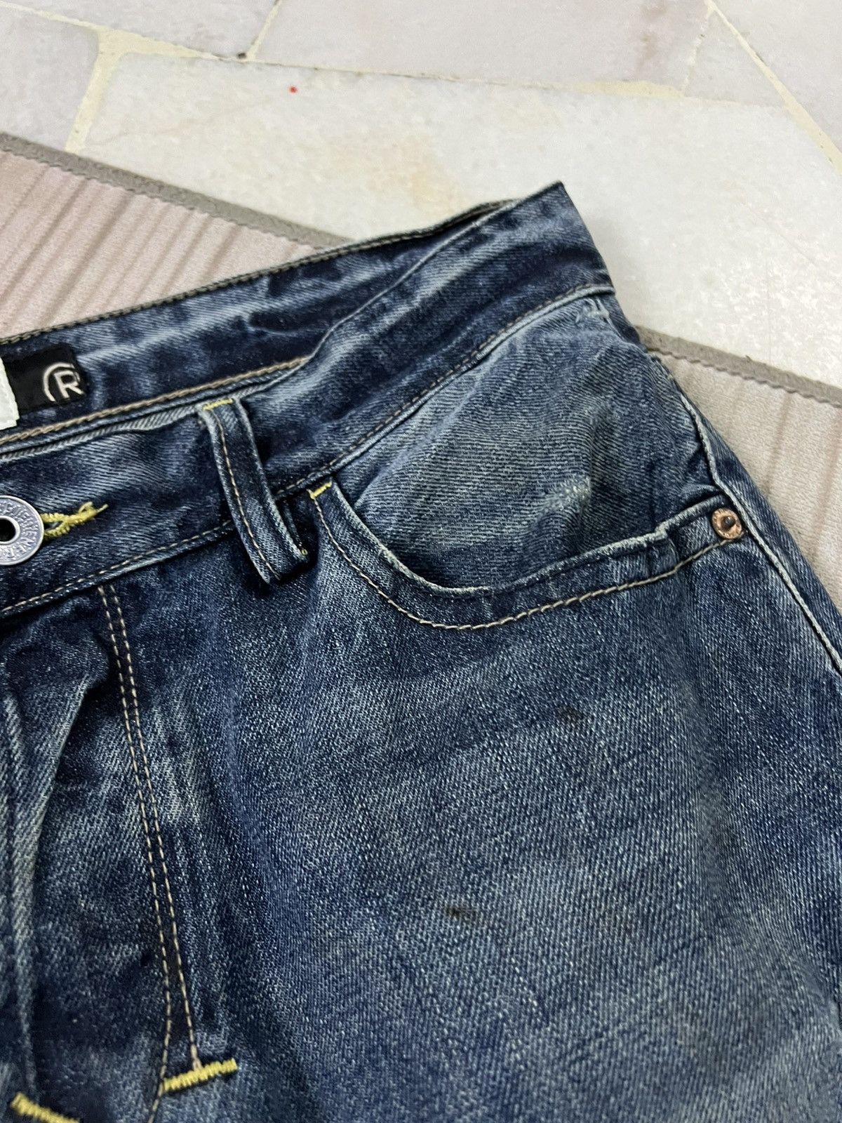 Energie × Jean 💥Flare💥Energie Distress Jean Size US 33 - 9 Thumbnail