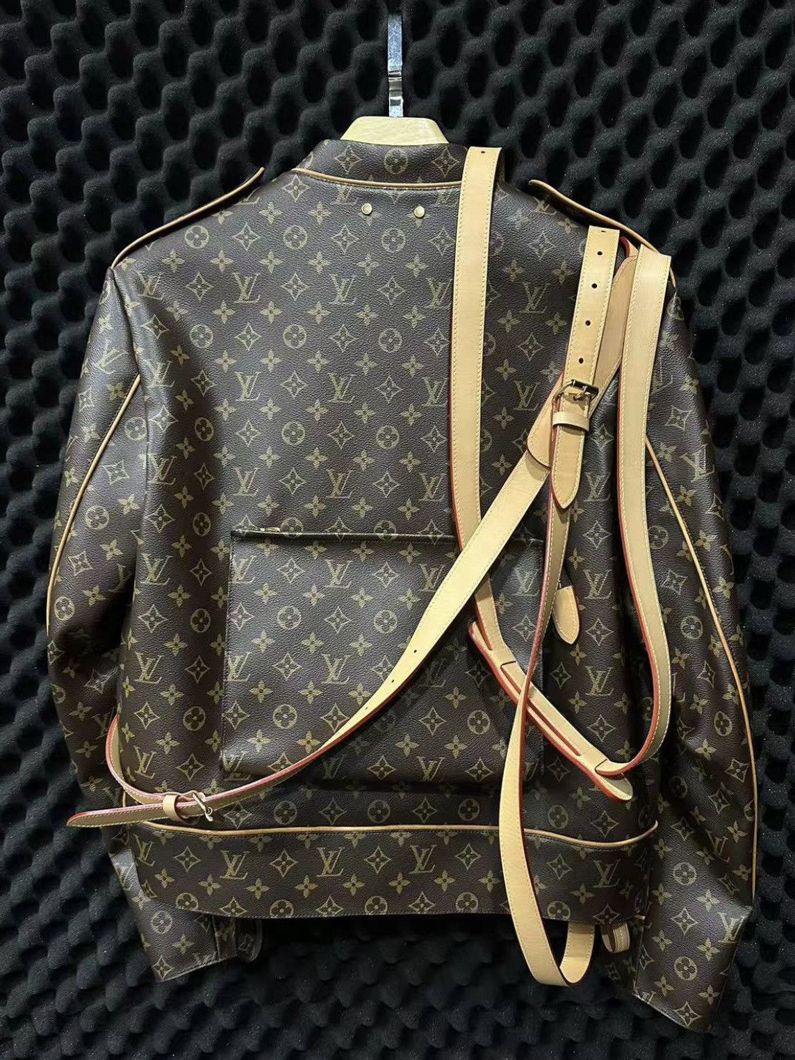 Louis Vuitton Ebene Monogram Canvas Admiral Jacket Gold Hardware Size US S / EU 44-46 / 1 - 6 Thumbnail