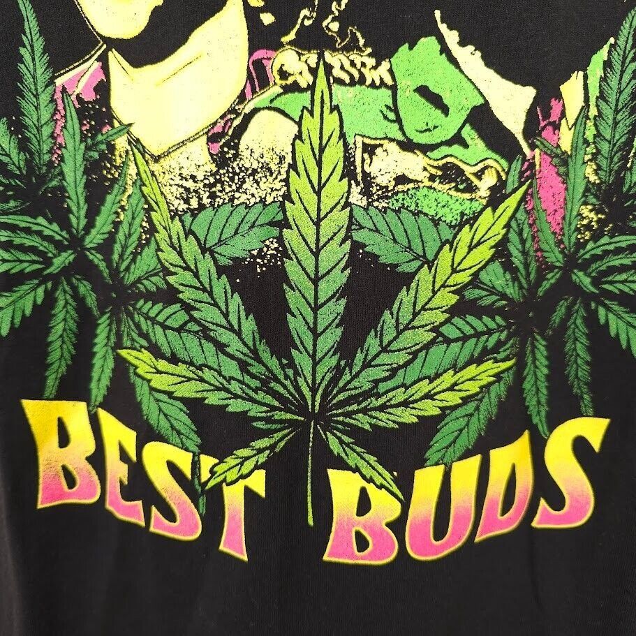 Other Cheech & Chong T Shirt Mens Size Medium Black Best Buds Size US M / EU 48-50 / 2 - 3 Thumbnail