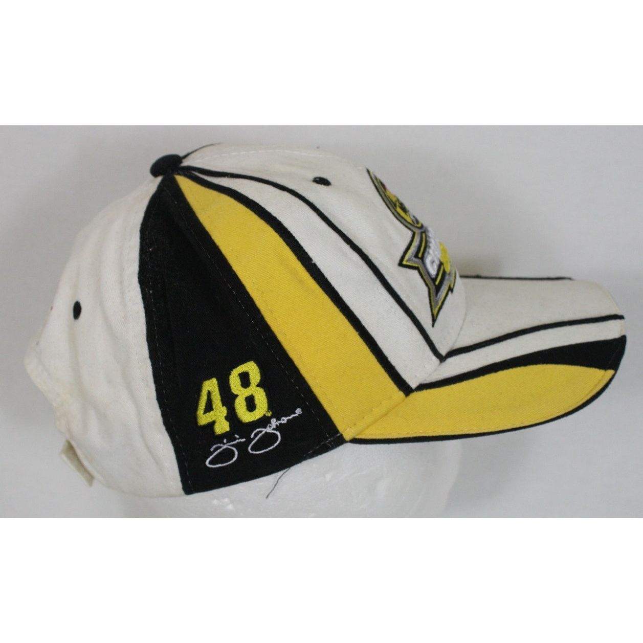 Chase Authentics × NASCAR × Vintage Jimmie Johnson 48 Hat 2006 Champion NASCAR Nextel Lowes Cap Size ONE SIZE - 4 Thumbnail