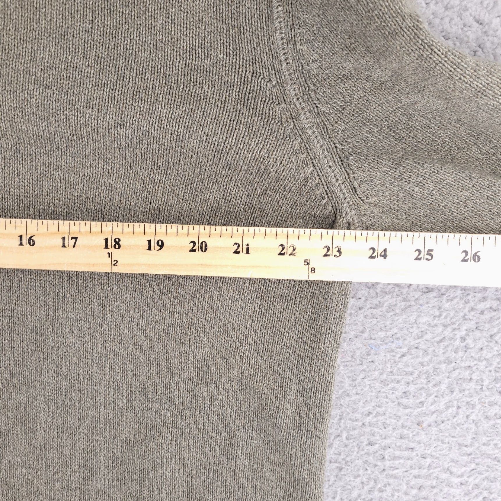 Eddie Bauer Eddie Bauer Sweater Mens XL Green Olive Knit Heavyweight Pullover Long Sleeve QZ Vintage? Size US XL / EU 56 / 4 - 6 Thumbnail