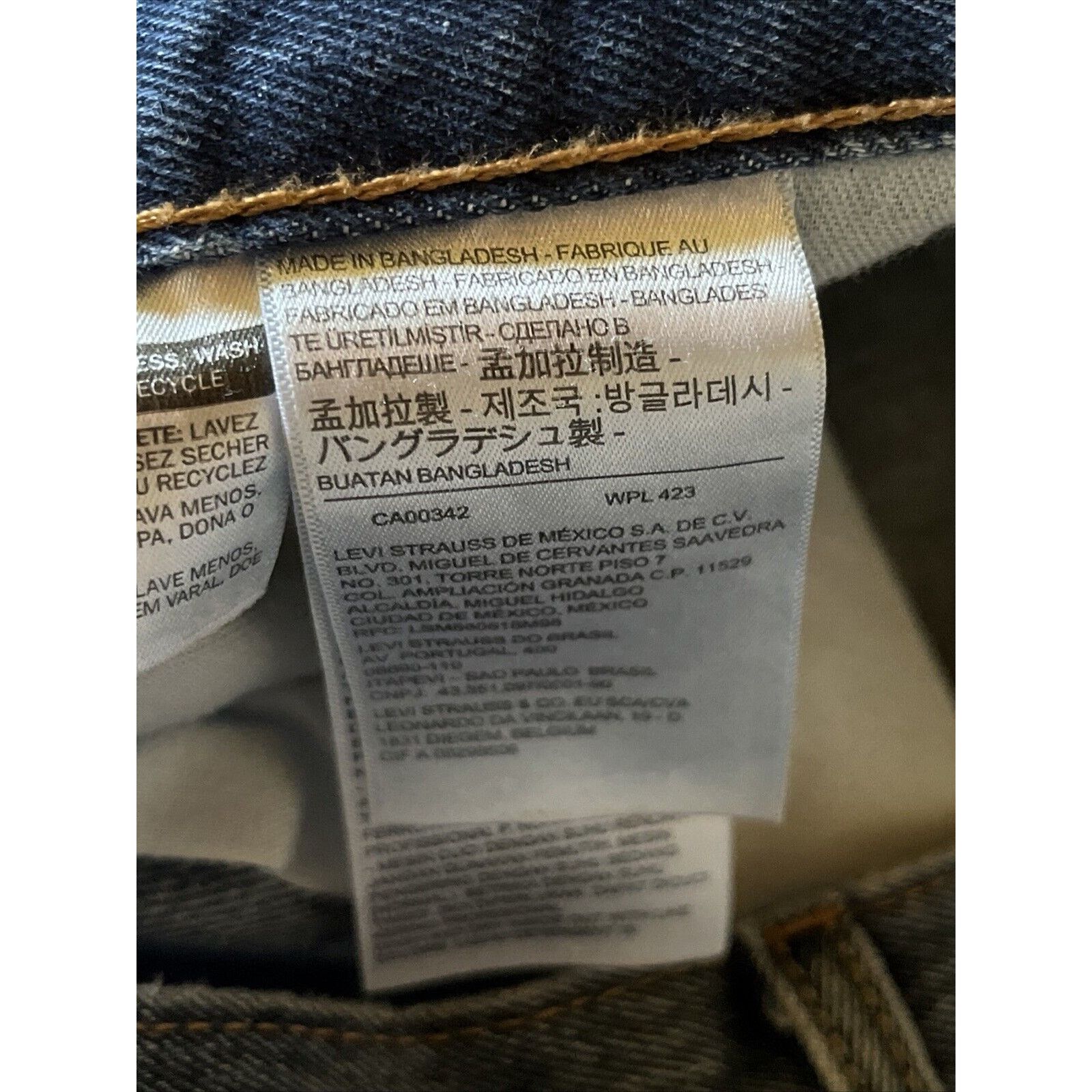 Levi's Levi’s 550 Mens 38x30 Relaxed Fit Med Wash Denim Jeans Blue Size US 38 / EU 54 - 14 Thumbnail