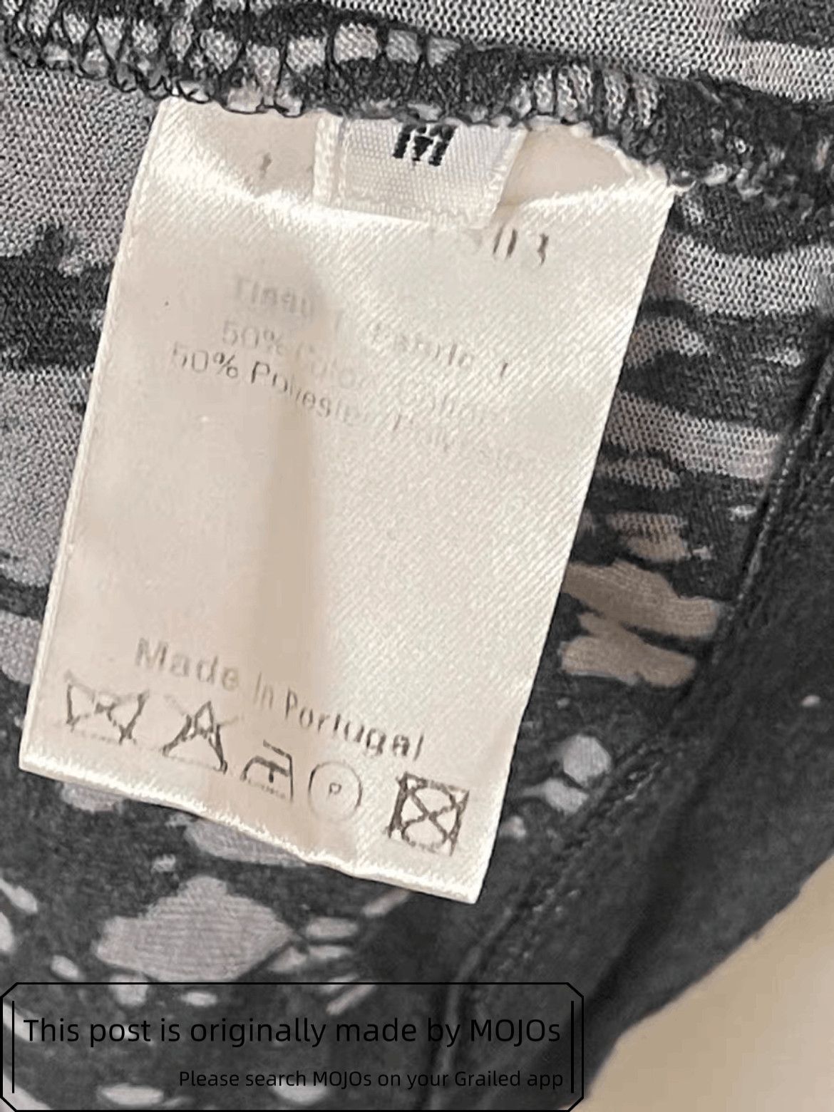 Jean Paul Gaultier Jean Paul Gualtier Distressed Splash Tee Size US M / EU 48-50 / 2 - 6 Thumbnail