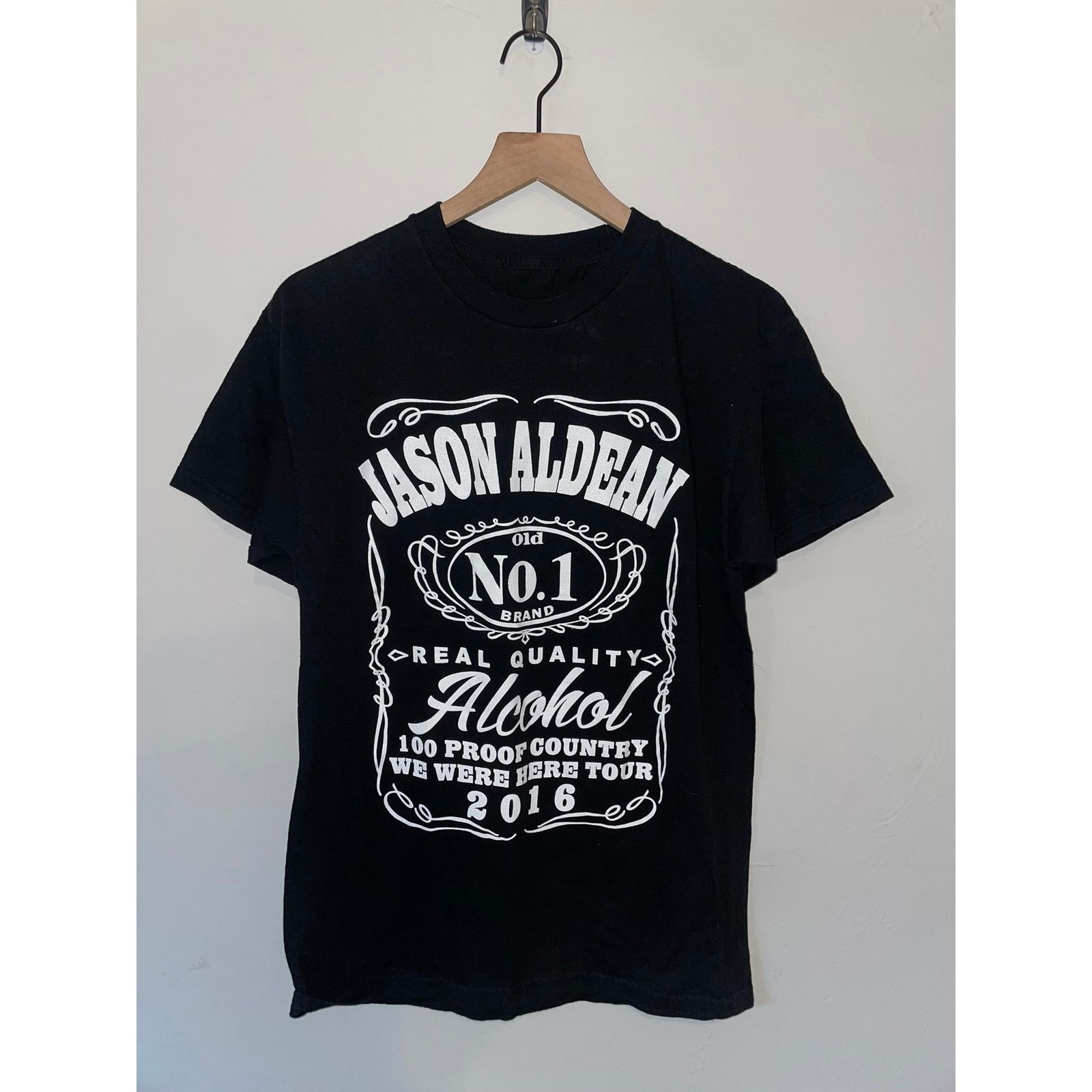 Gildan Jason Aldean Shirt We Were Here Tour Country Tee M Medium Size US M / EU 48-50 / 2 - 1 Thumbnail
