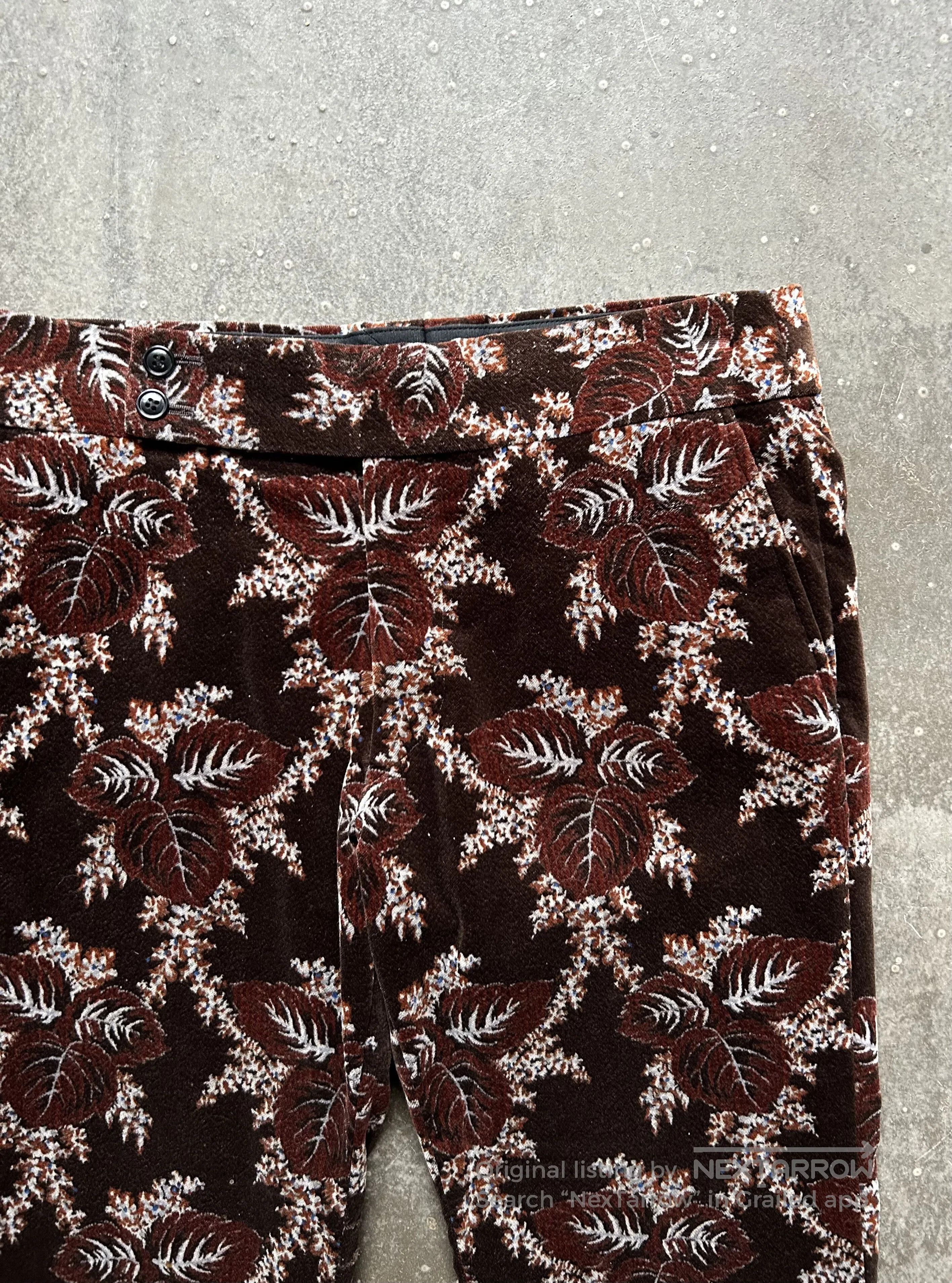 Comme des Garcons floral patterned cropped pants by Comme des Garçons. Size US 34 / EU 50 - 5 Thumbnail