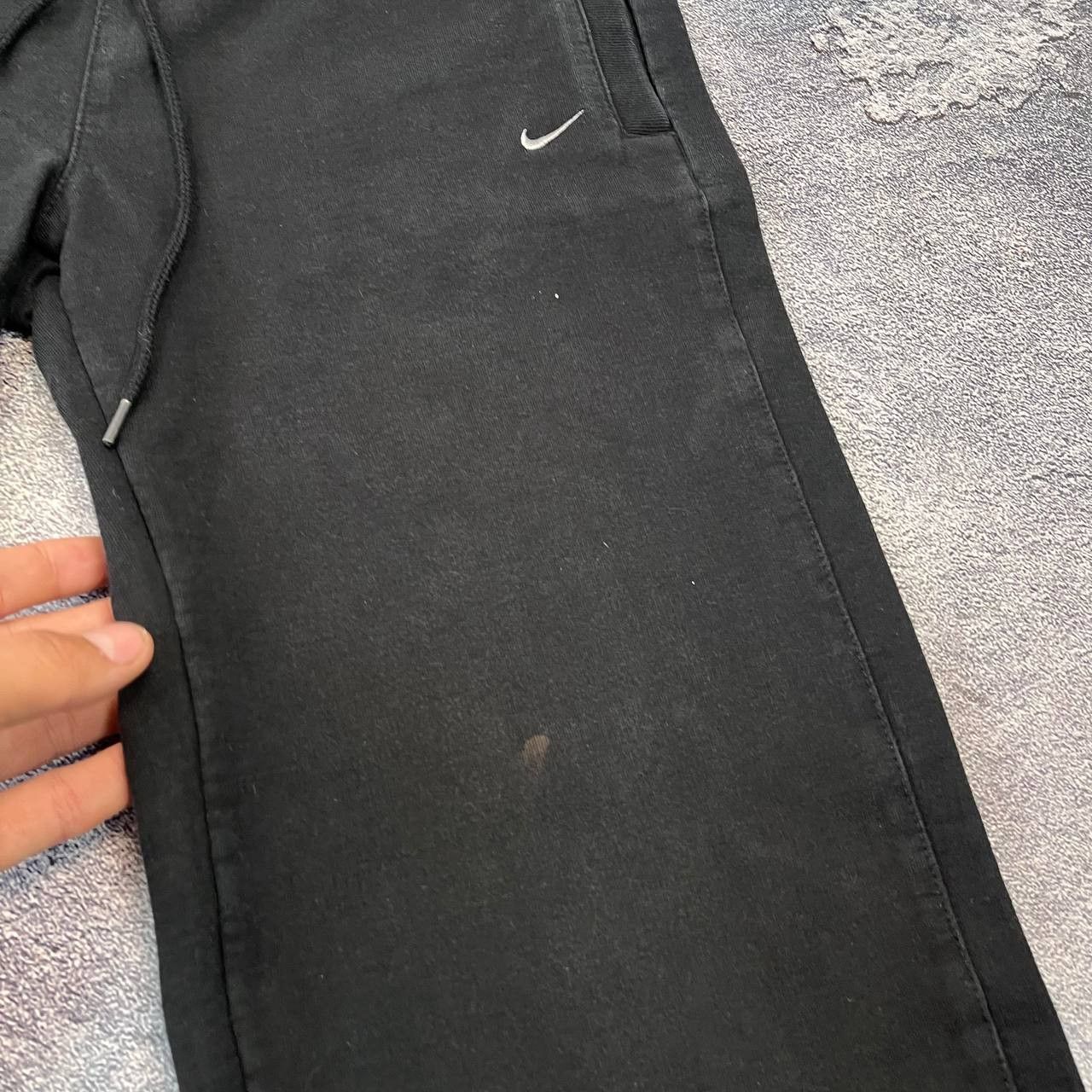 Nike Vintage Nike Black Drill Baggy Sweatpants Pants Sz M Size US 33 - 13 Thumbnail