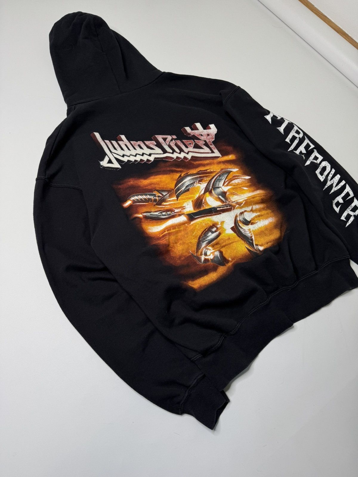 Judas Priest Vintage Judas Priest Firepower hoodie band rock metal y2k Size US L / EU 52-54 / 3 - 5 Thumbnail