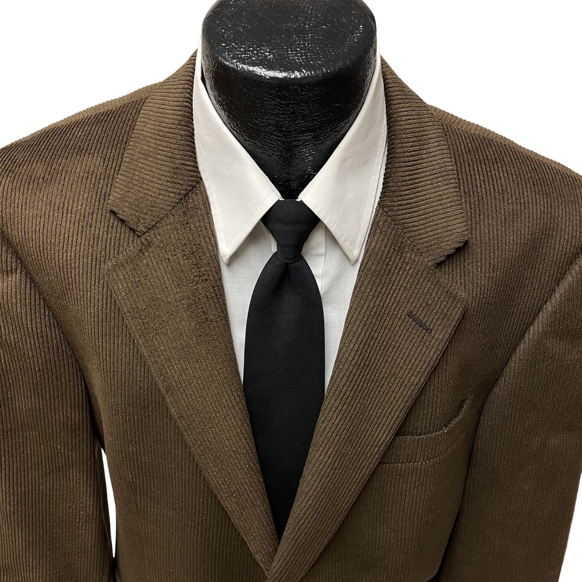 Jos. A. Bank Jos A Bank Chocolate Brown Sport Coat Corduroy Style Jacket Size 40R - 2 Thumbnail