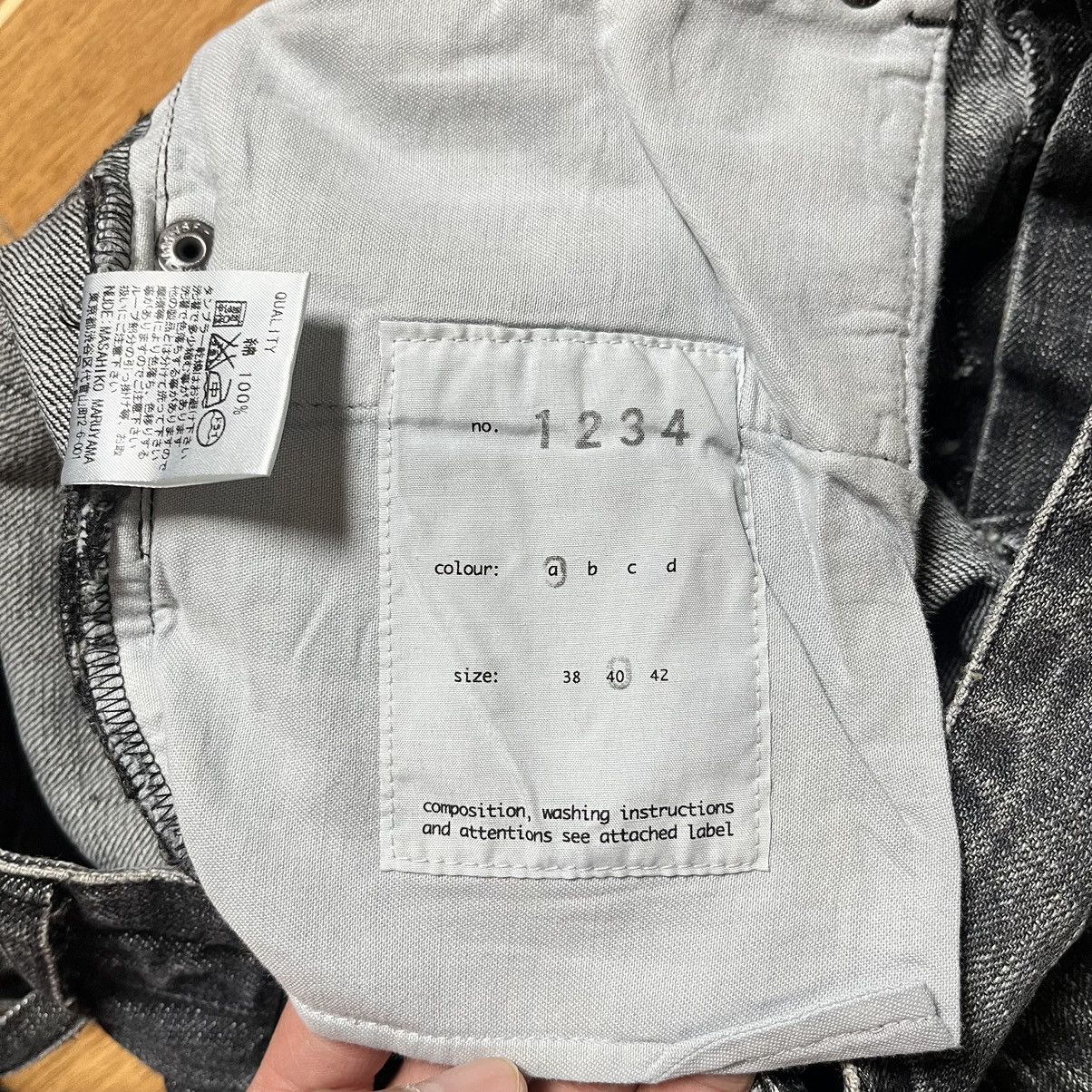 Nude: Masahiko Maruyama Archive Nude:Masahiko Maruyama Dark aDenim Pants Size US 30 / EU 46 - 11 Thumbnail