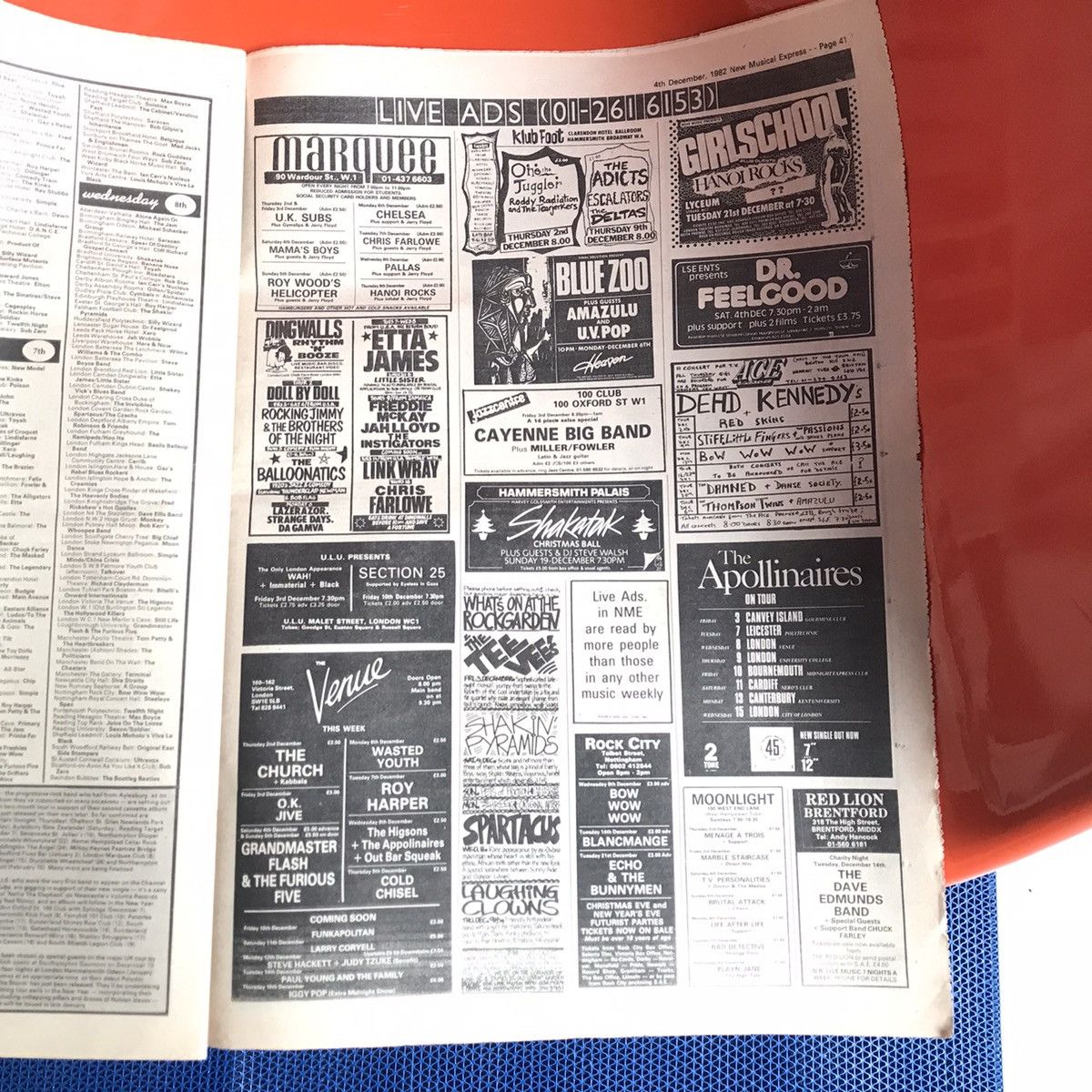 Hysteric Glamour × Vintage Vintage NME Magazine - NME (UK) Dec 4th 1982 Simple Minds Size ONE SIZE - 20 Thumbnail