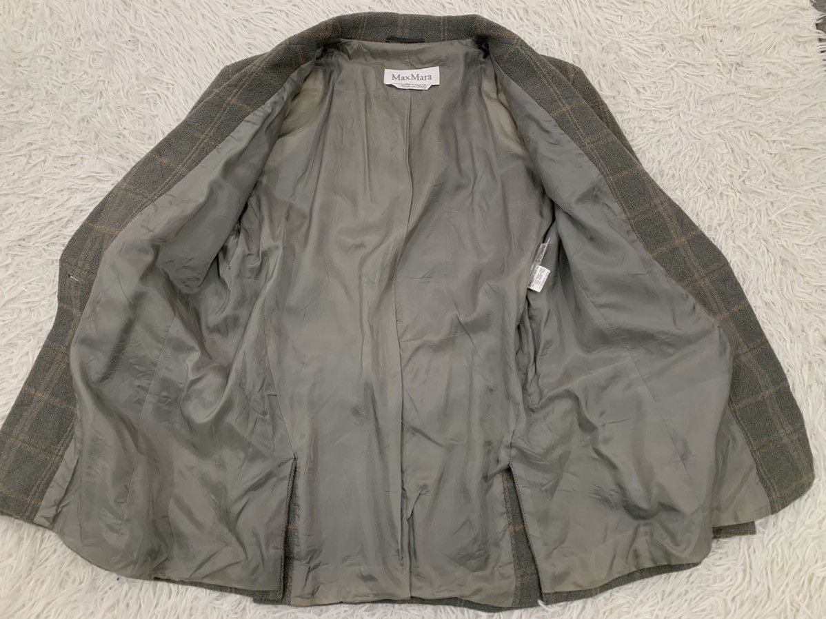 Max Mara Woman Checkered MaxMara Coat Made in Italy Size M / US 6-8 / IT 42-44 - 7 Thumbnail