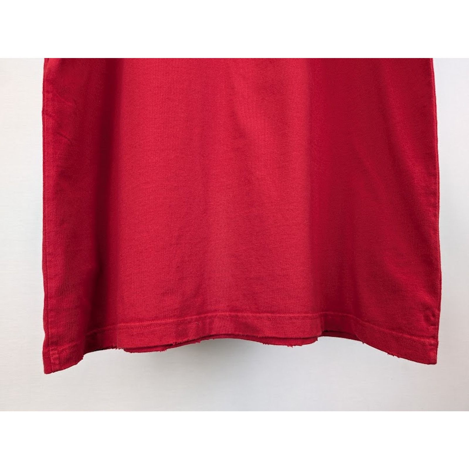 Balenciaga o1rshd1 Oversized T-Shirt in Faded Red Size US S / EU 44-46 / 1 - 12 Thumbnail