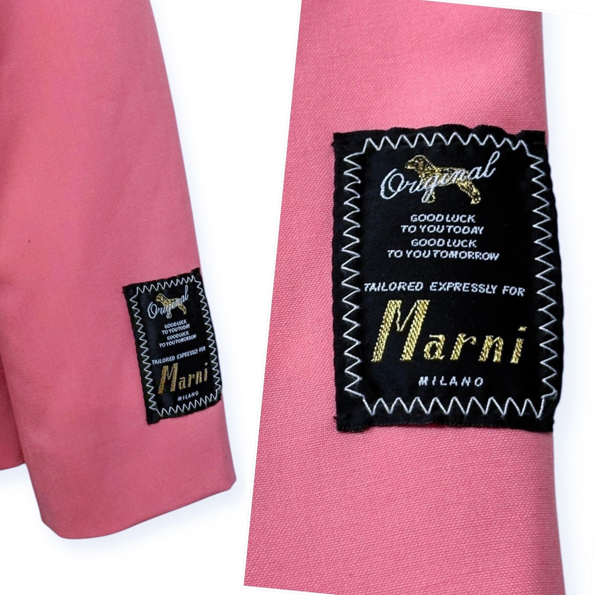 Marni Marni Pink Tailored virgin wool jacket, Size 44 Italy, New Size M / US 6-8 / IT 42-44 - 12 Thumbnail