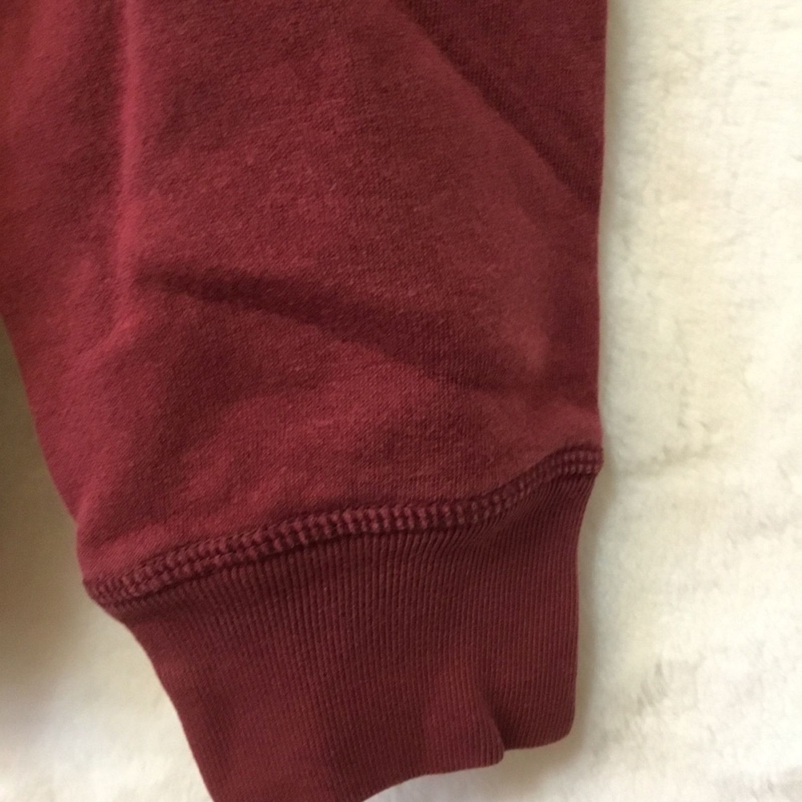 H&M H&M Burgundy Zip-Up Hoodie Size S / US 4 / IT 40 - 5 Thumbnail