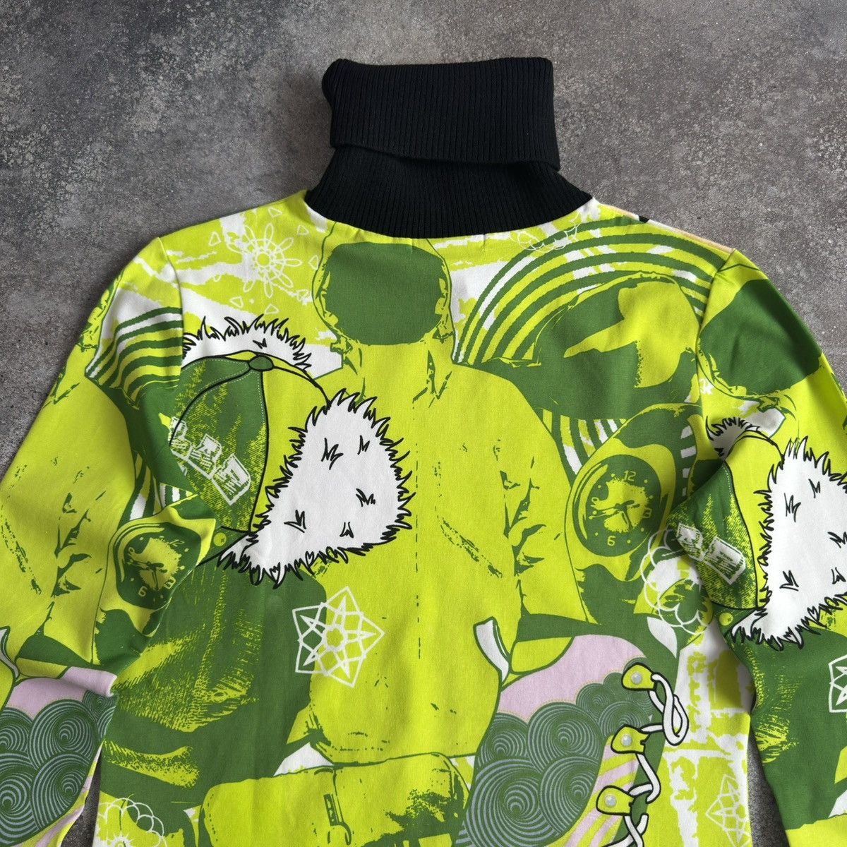 Custo Barcelona Custo Barcelona Long Sleeve Top (Jean Paul Gaultier style) Size L / US 10 / IT 46 - 9 Thumbnail