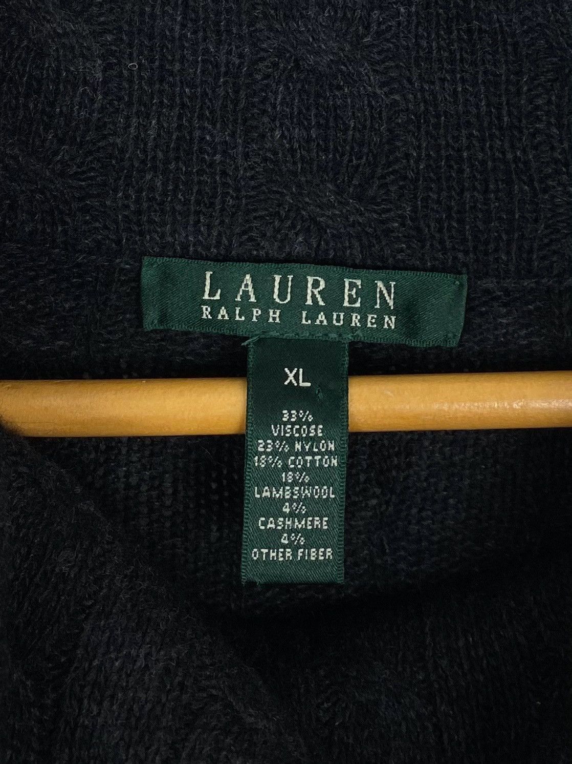 Lauren Ralph Lauren Vintage Polo Ralph Lauren Cable Knit Tunic Sweater Size XL Size XL / US 12-14 / IT 48-50 - 3 Thumbnail