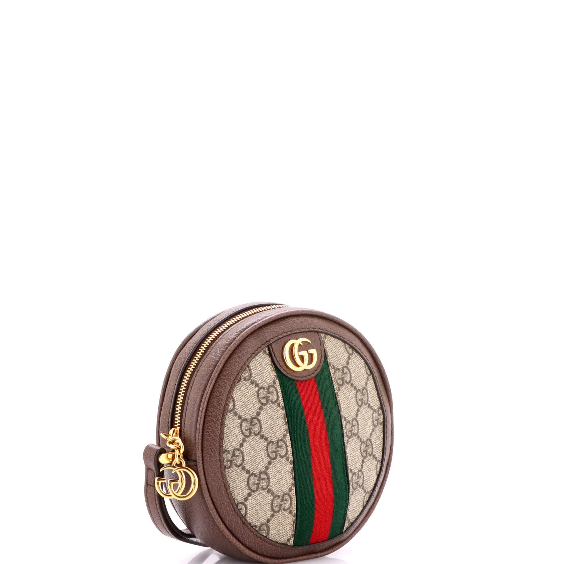 Gucci Ophidia Round Backpack GG Coated Canvas Mini Size ONE SIZE - 1 Thumbnail