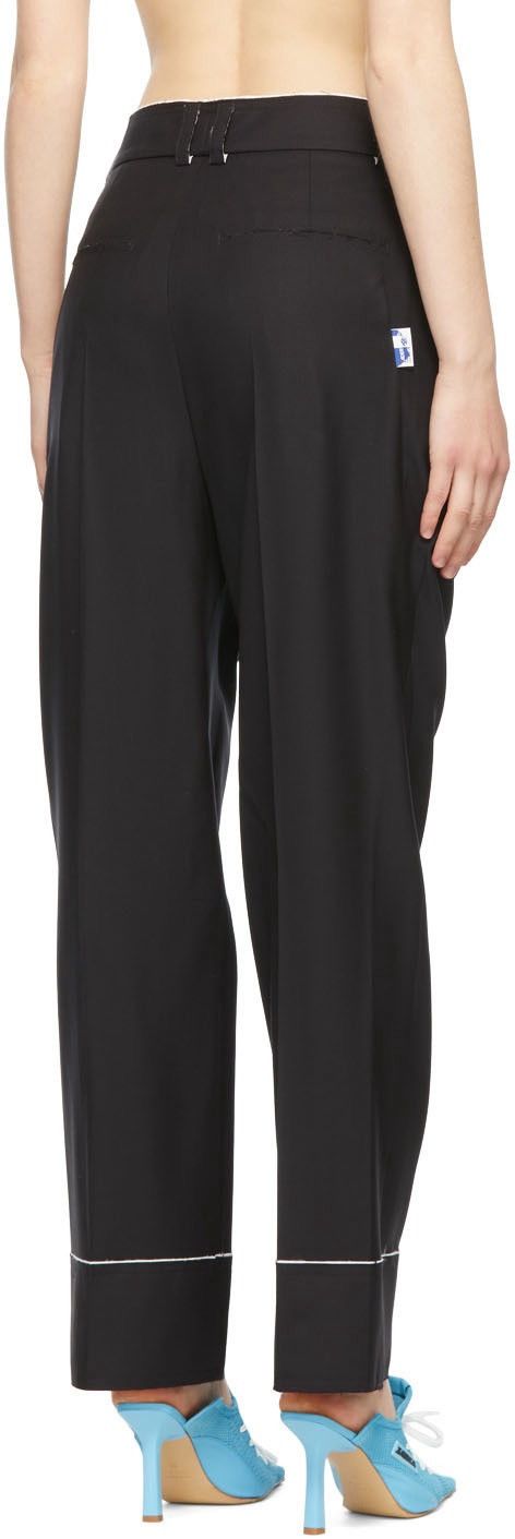 Ader Error !DS! SS22 Adererror Distressed Black Casual Pants Size 30" / US 8 / IT 44 - 5 Thumbnail