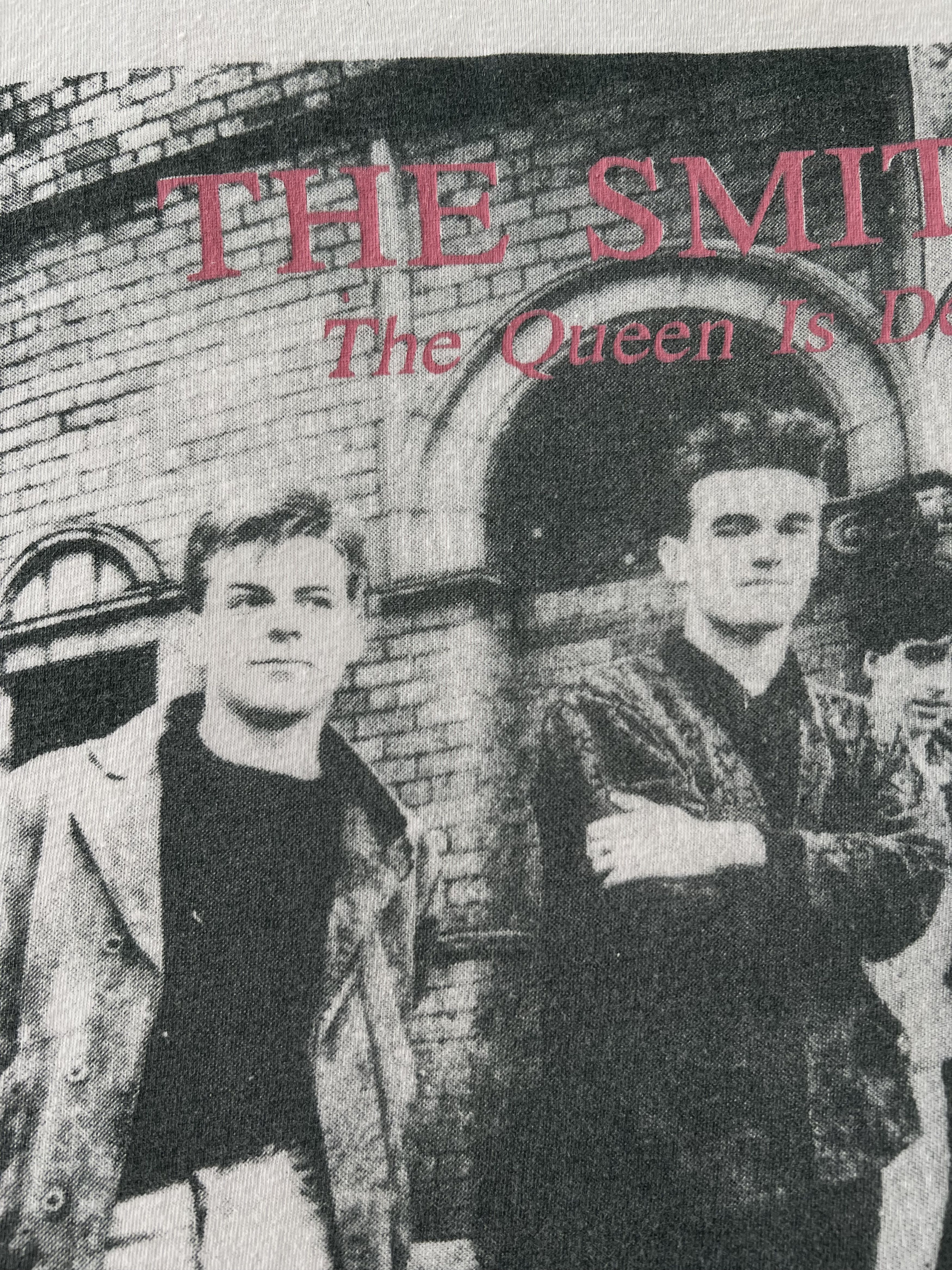 Band Tees Vintage 80s The Smiths The Queen Is Dead Salford Lads Tshirt Size US L / EU 52-54 / 3 - 5 Thumbnail
