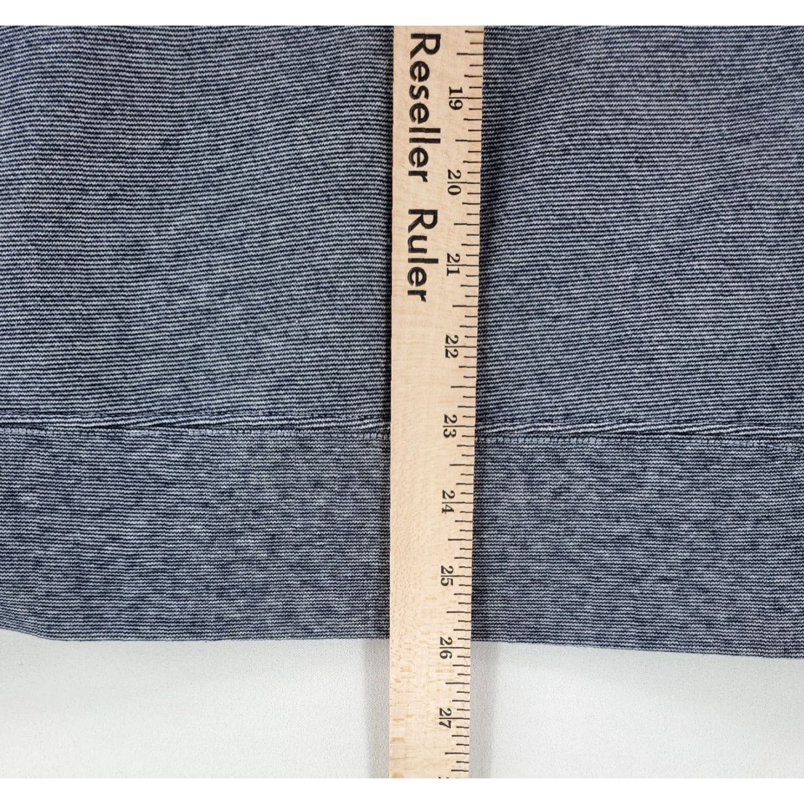 J.Crew VINTAGE J.CREW Hoodie Striped Fleece Blue White Kangaroo Drawstring Mens L Size US L / EU 52-54 / 3 - 5 Thumbnail