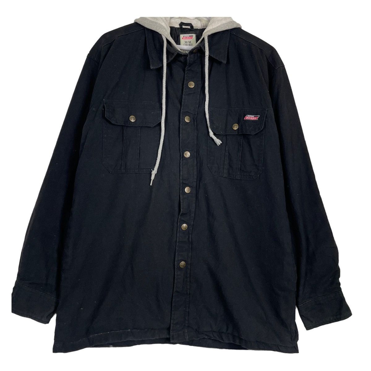 Dickies 🔥DICKIES BUTTON CHORE WORKER HOODIE JACKET Size US M / EU 48-50 / 2 - 4 Thumbnail