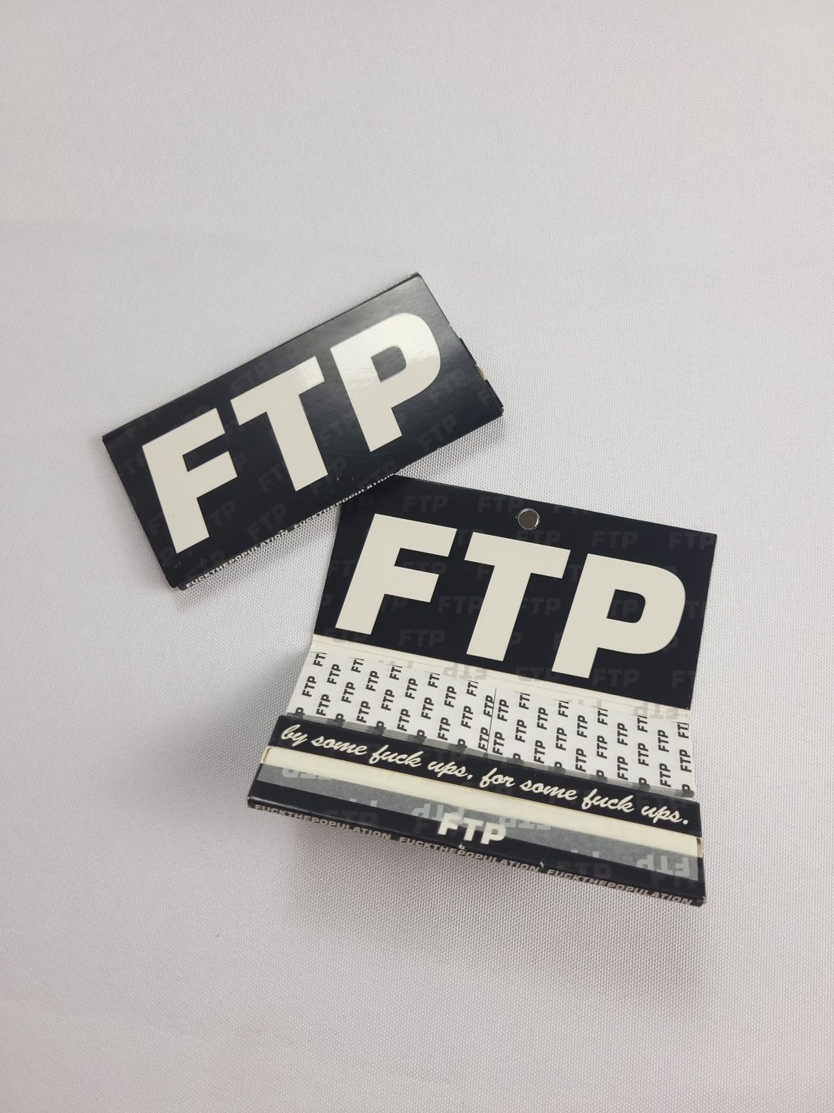 Fuck The Population FTP King Size Jumbo Rolling Papers - Set Of 2 (2024) Size ONE SIZE - 1 Thumbnail