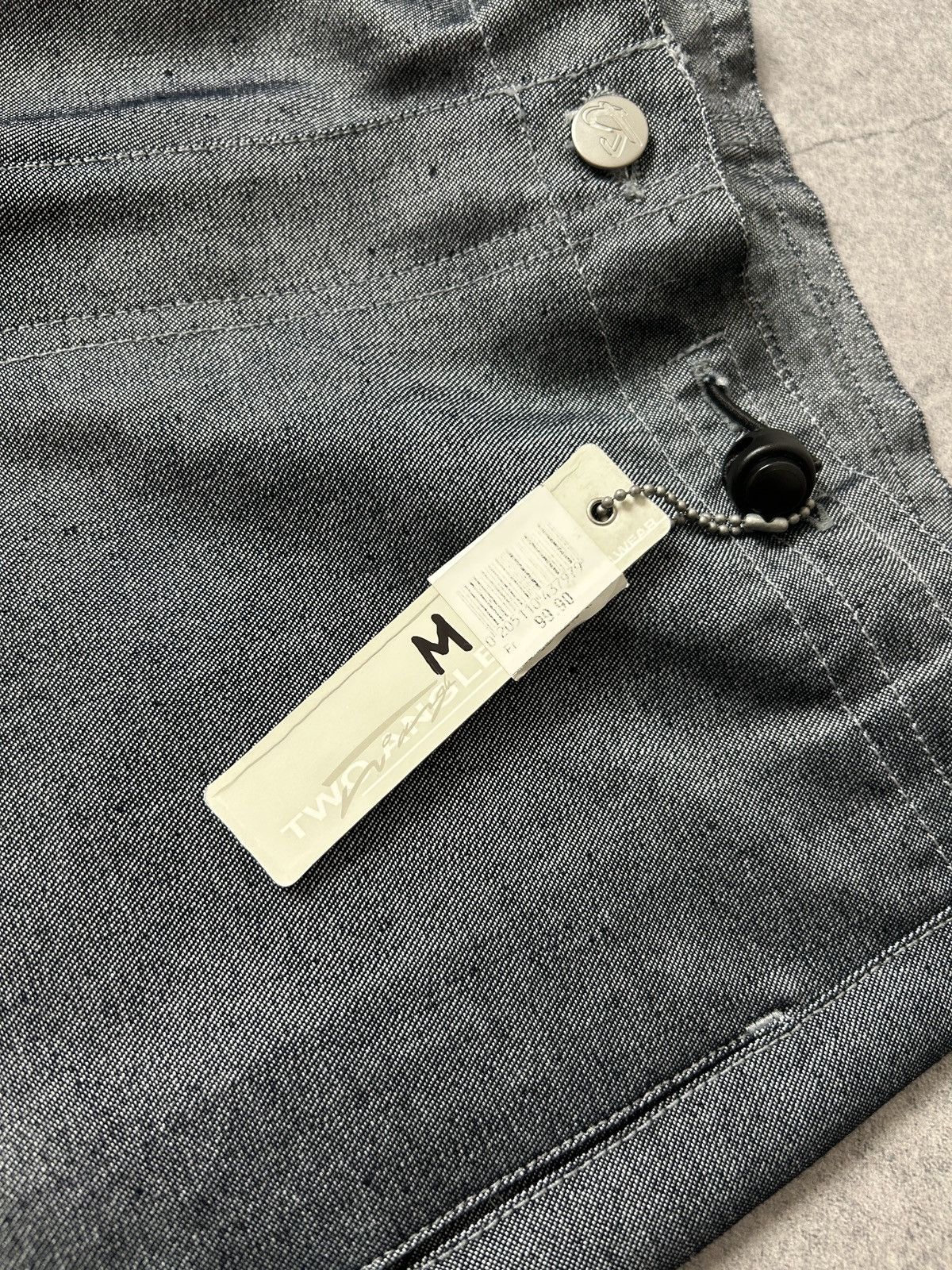 Japanese Brand Vintage Two Angle Loud Design y2k denim parachute pants Size US 32 / EU 48 - 8 Thumbnail