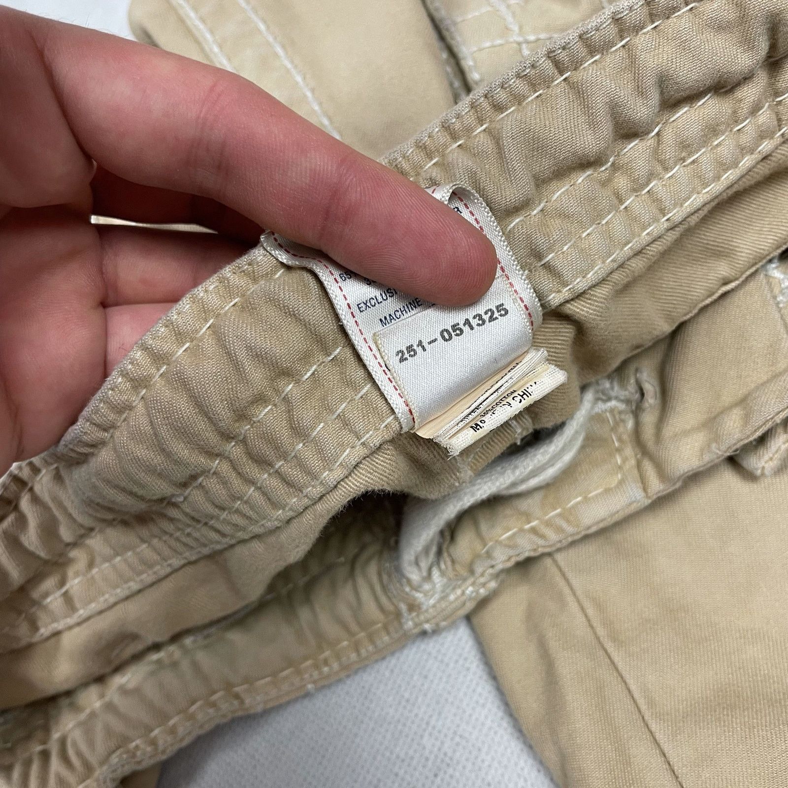 True Religion × Vintage True Religion Men's Brown Cotton Zip Fly High-Rise Shorts 30 Size US 30 / EU 46 - 8 Thumbnail