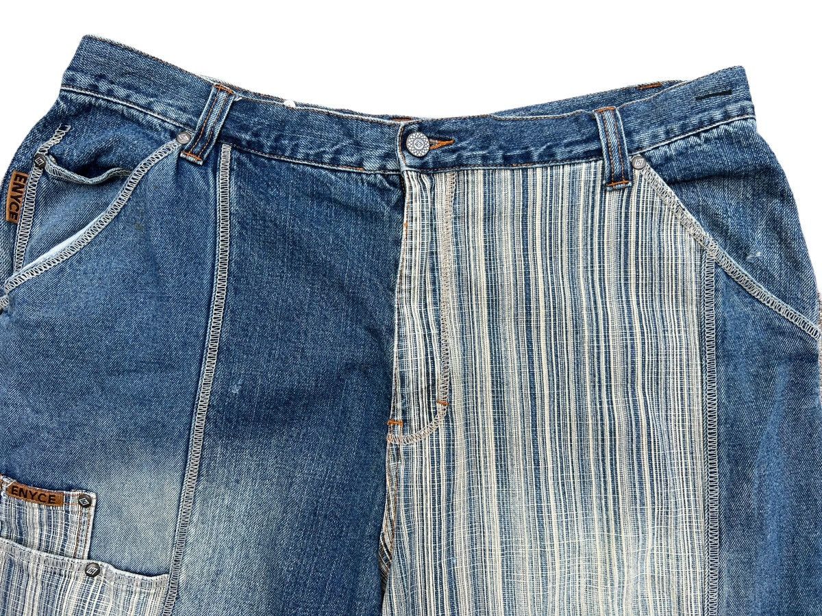 JNCO Enyce Y2K Multipocket Wide Baggy Denim Jeans 37 Size US 37 - 8 Thumbnail