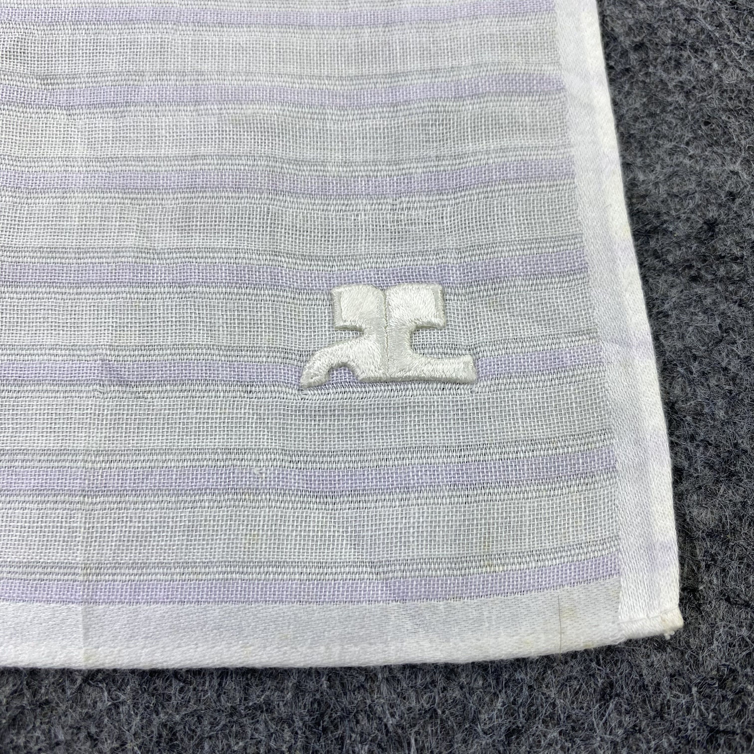 Courreges Courreges Handkerchief Neckerchief Bandana-B1556 Size ONE SIZE - 7 Thumbnail