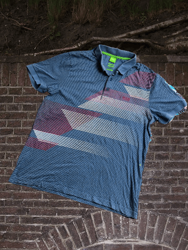 Hugo Boss × Vintage Vintage Hugo Boss Monogram Polo Old Money Size US L / EU 52-54 / 3 - 1 Thumbnail