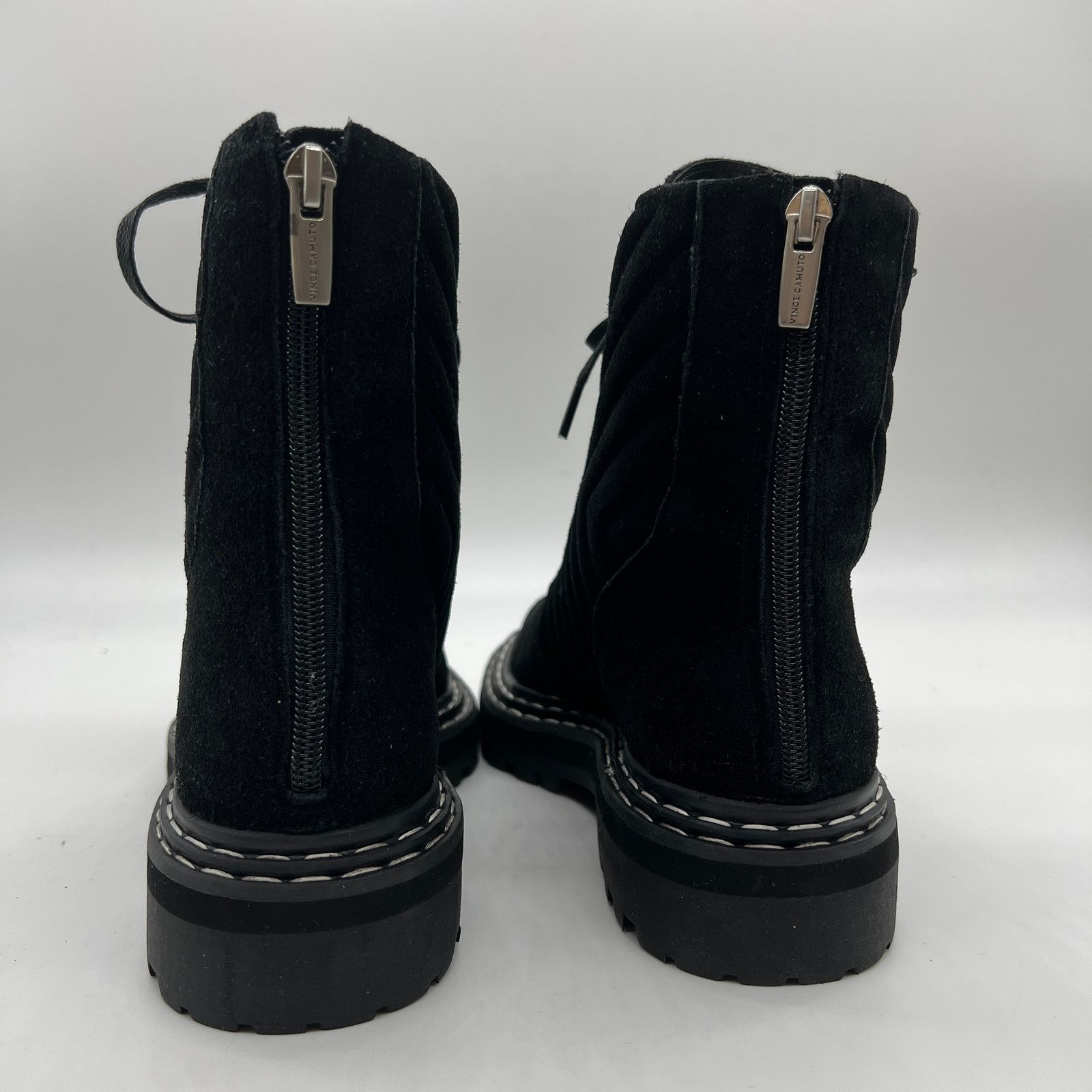 Other Vince Camuto x Fashion Jackson Suede Hiker Boots Size 8.5 Size US 8.5 / IT 38.5 - 3 Thumbnail