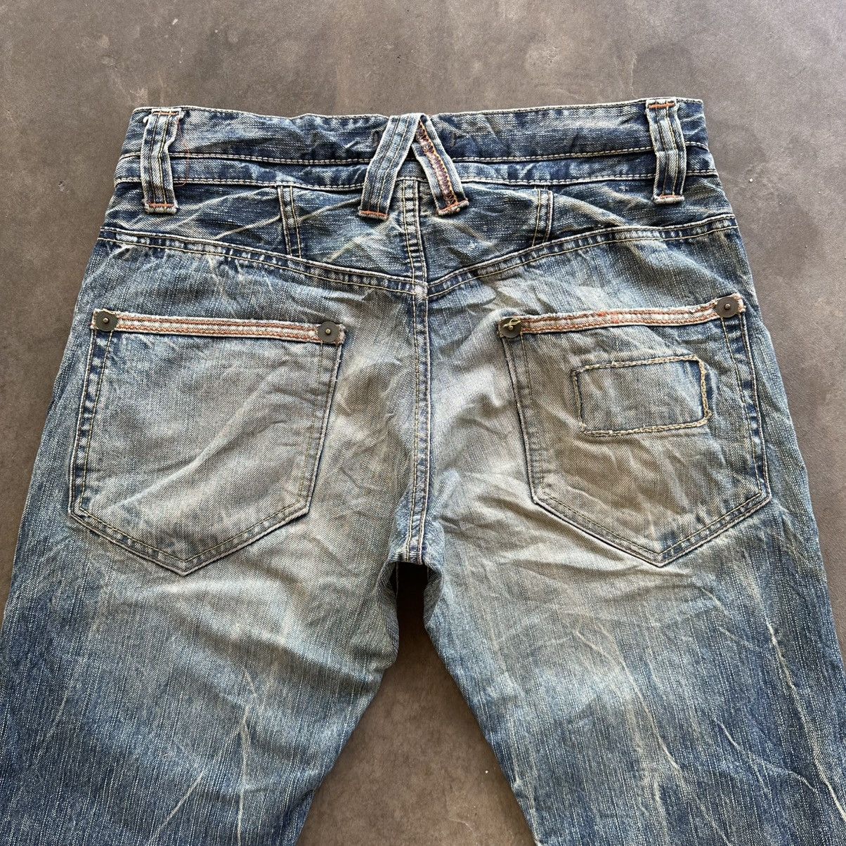 If Six Was Nine Vintage Japanese Rusty Faded Denim Jean Pant W30 Size US 30 / EU 46 - 12 Thumbnail