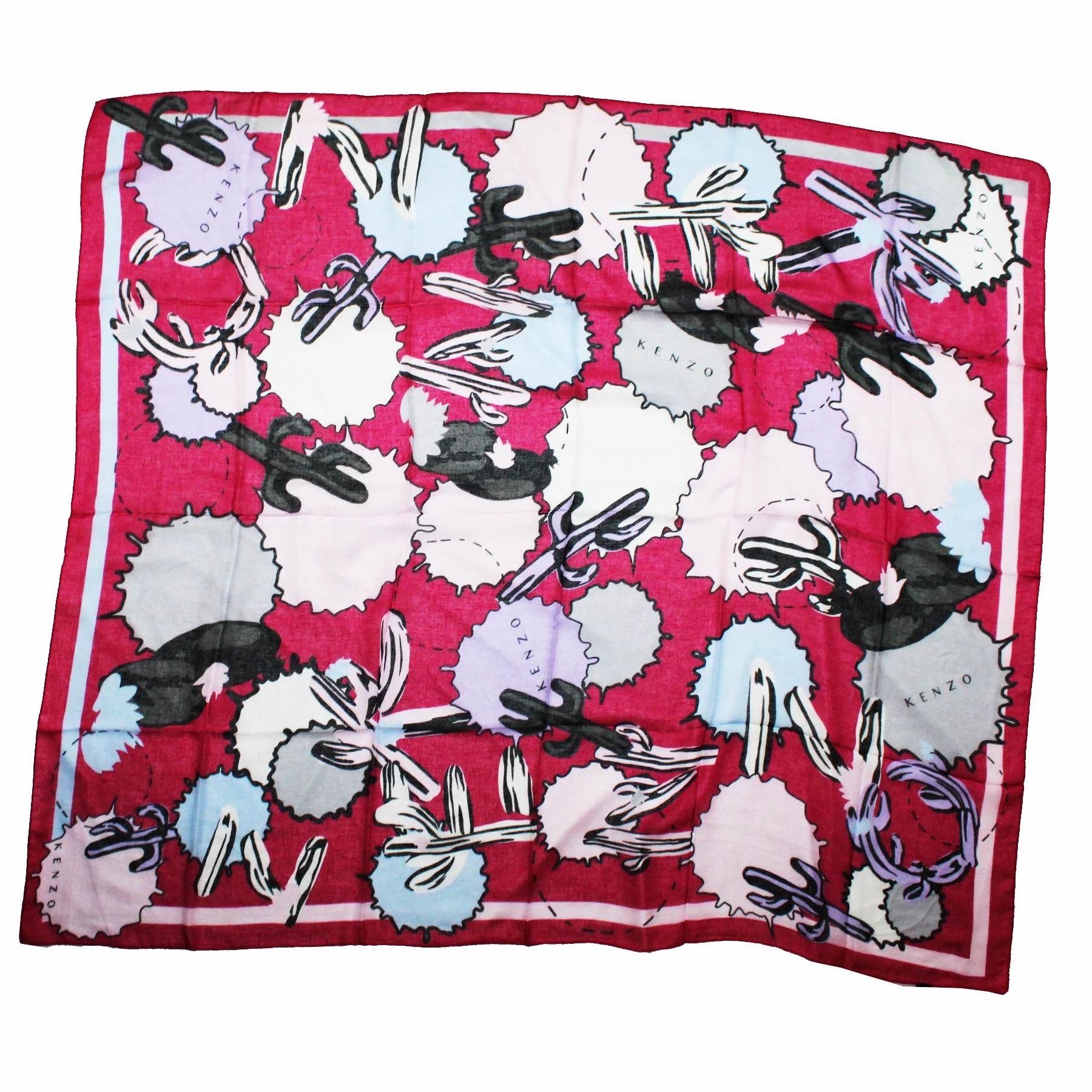 Kenzo o1y1025 Size : OS / Scarf in Multicolor Size ONE SIZE - 2 Thumbnail