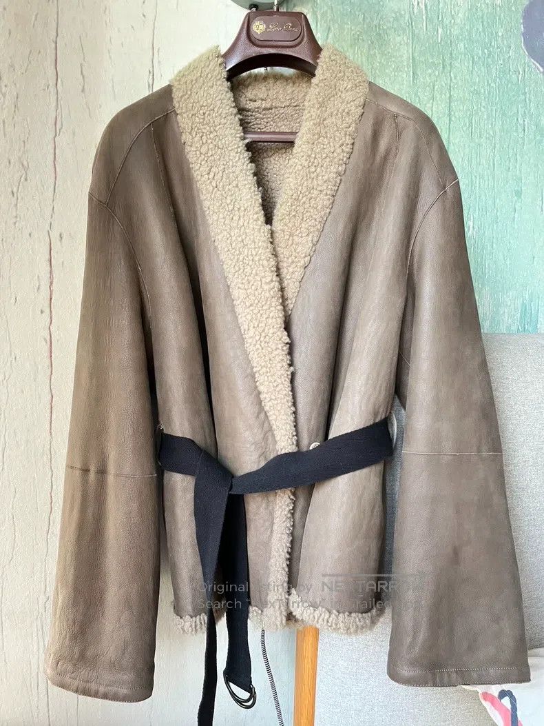 Brunello Cucinelli Brunello Cucinelli Leather and fur combination jacket Size XS / US 0-2 / IT 36-38 - 2 Thumbnail