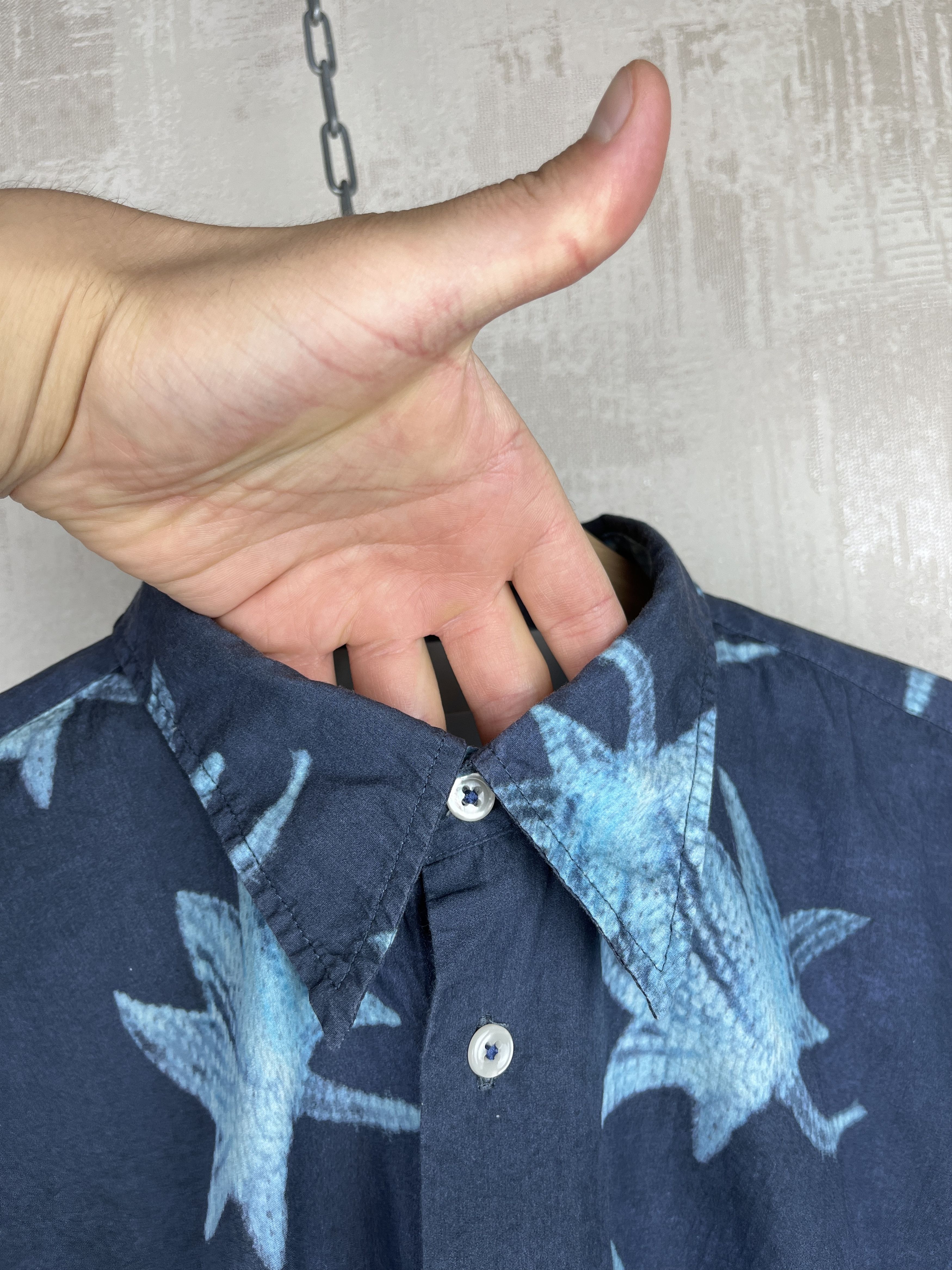 Japanese Brand Universal Works Aloha Hawaiian Leaf Shirt Short Sleeve Size US XL / EU 56 / 4 - 9 Thumbnail