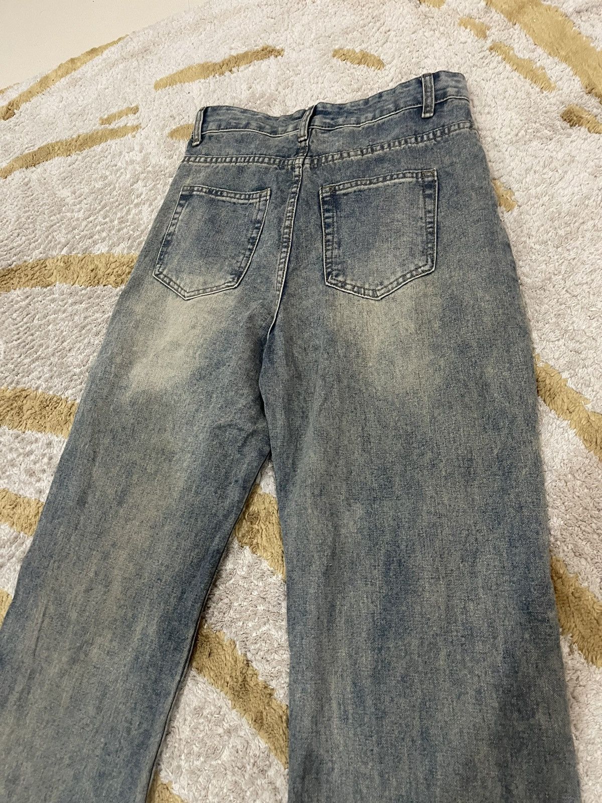 Japanese Brand ❌SUMMER SALE❌Flare Jeans Bootcut Denim Streetwear Fashion Size 29" - 3 Thumbnail