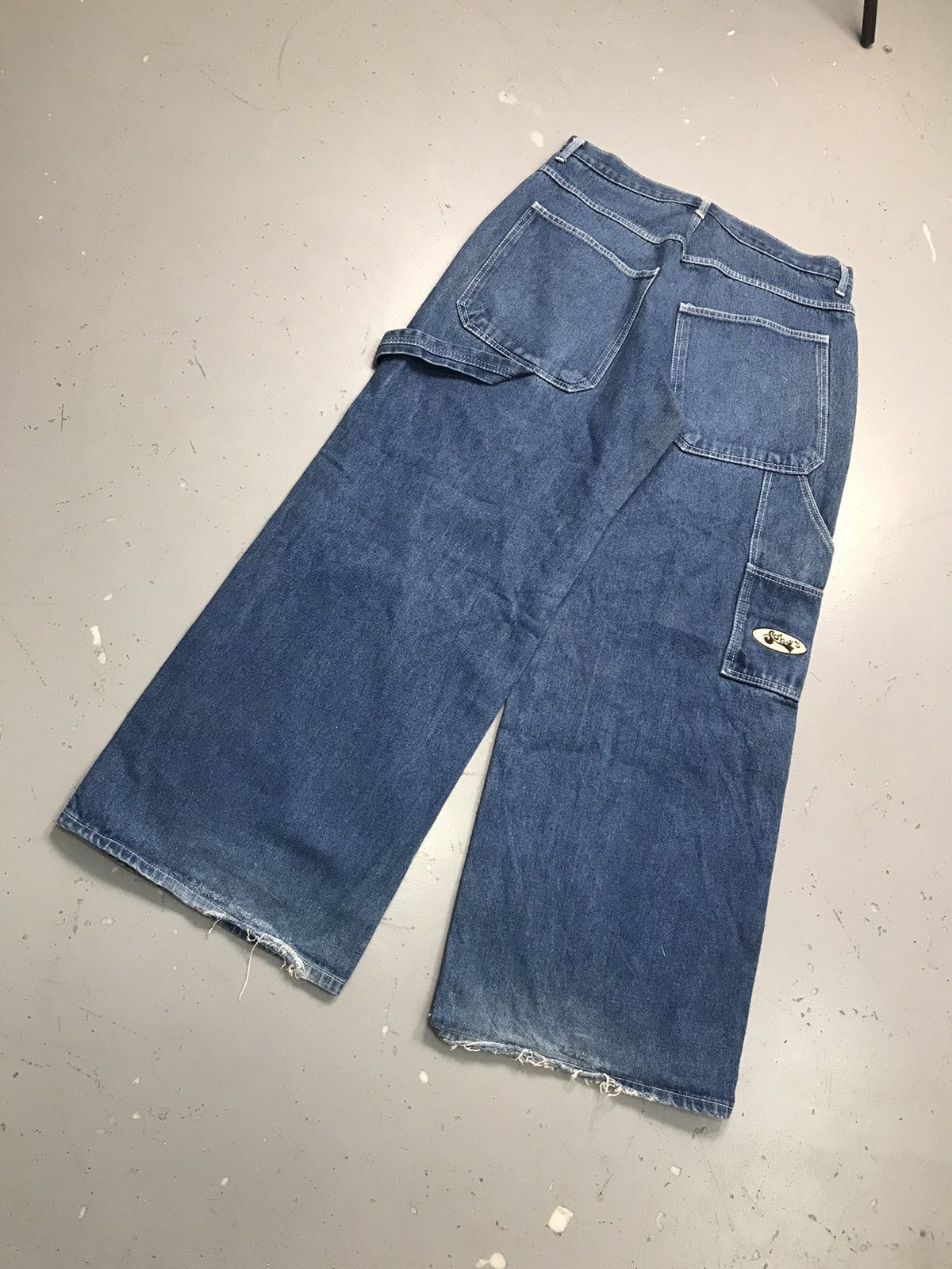 JNCO Vintage sohs’s baggy carpenter denim Size US 35 - 10 Thumbnail