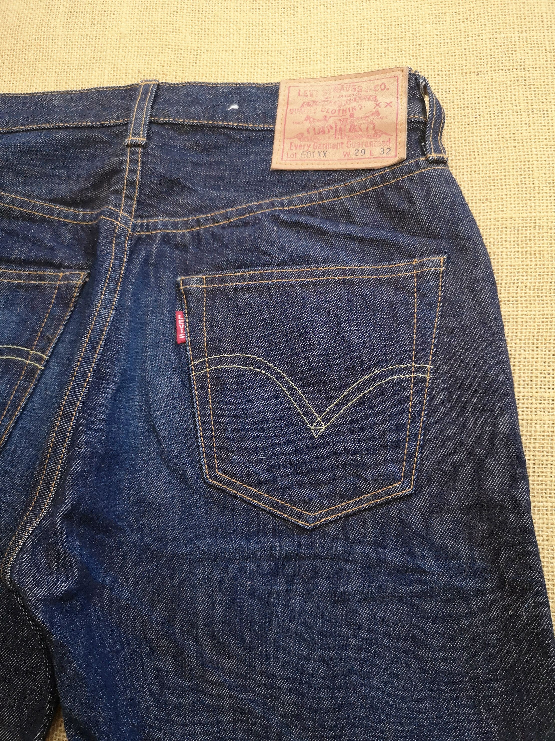 Levi's Vintage Clothing 501xx Jeans - 1947 Repro - Big E Selvedge - Made in USA Size US 28 / EU 44 - 17 Thumbnail