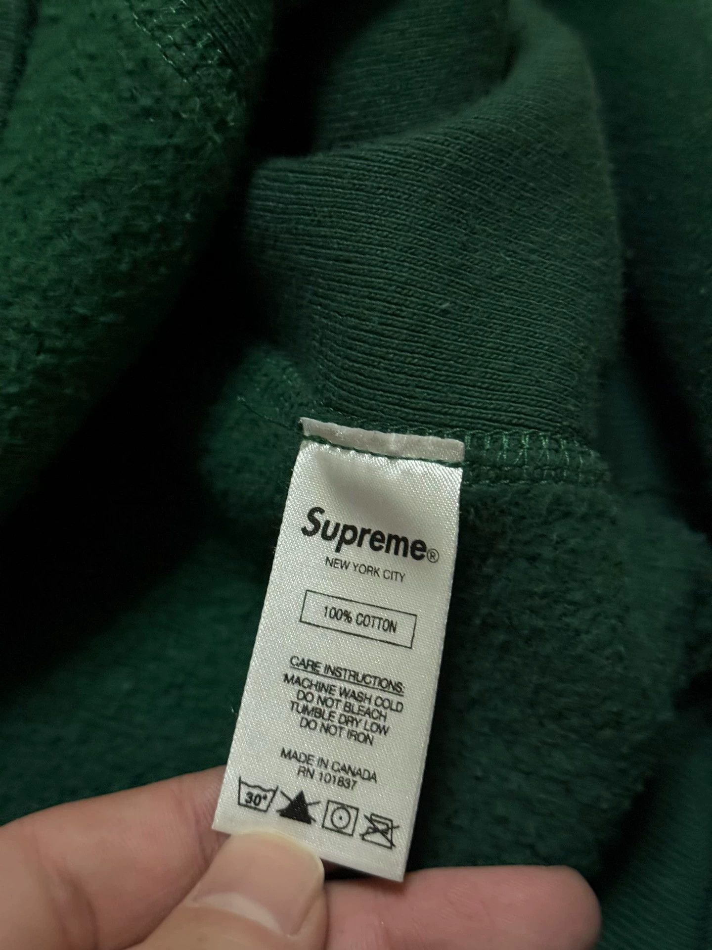 Superdry Supreme FW18 Dark Green Box Logo Crewneck Size US XL / EU 56 / 4 - 4 Thumbnail