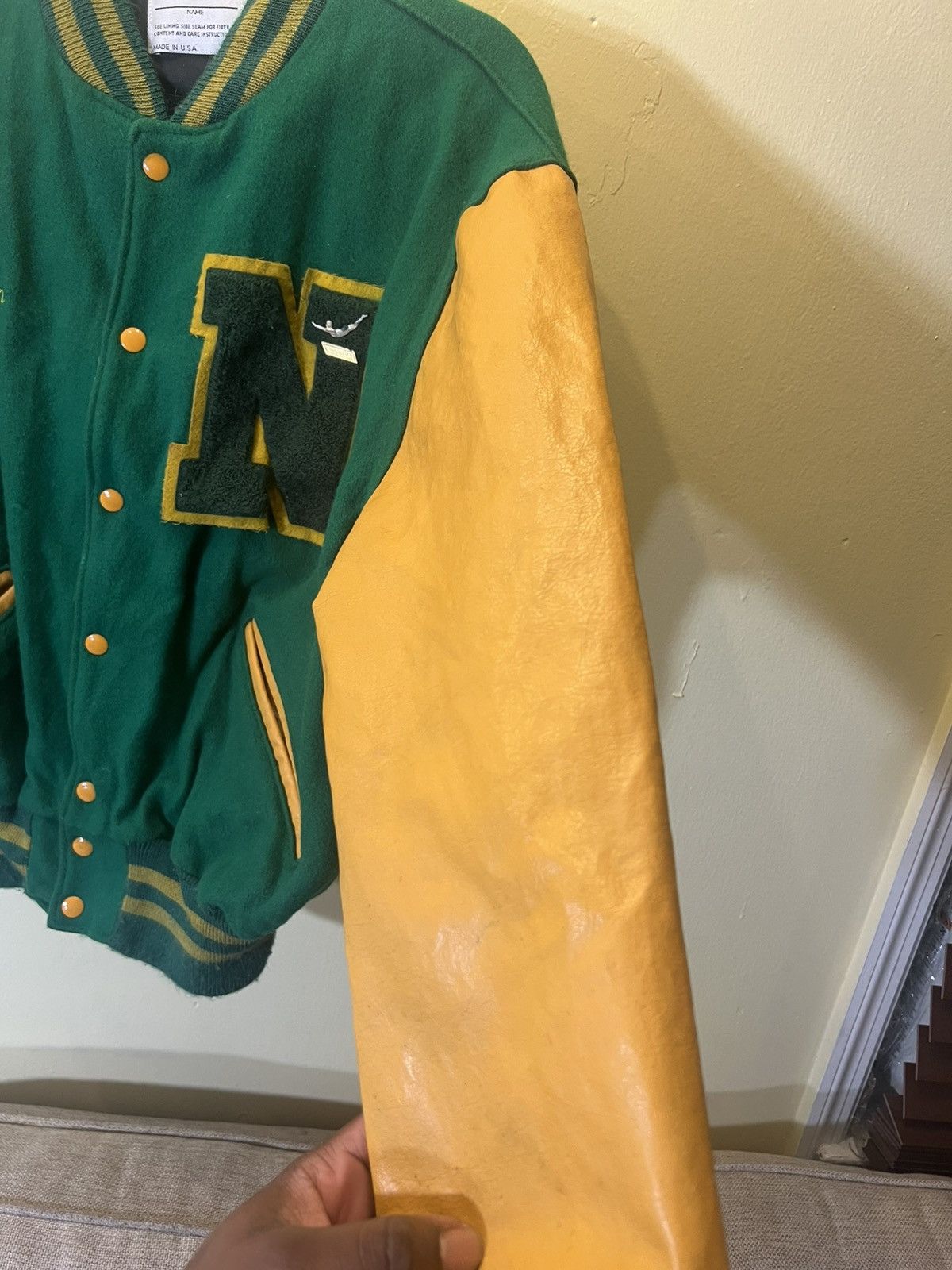Delong × Vintage Vintage “Titans soccer” Varsjty Jacket Size US L / EU 52-54 / 3 - 5 Thumbnail