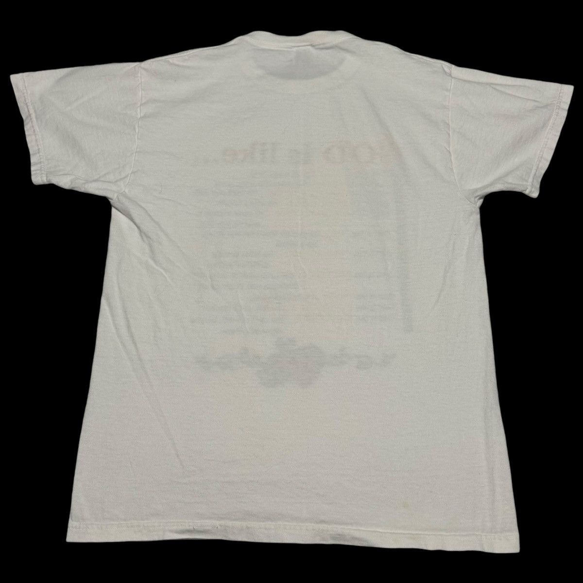 Fruit Of The Loom × Vintage Vintage Fruit of the Loom God Religion Jesus White Shirt M Size US M / EU 48-50 / 2 - 3 Thumbnail