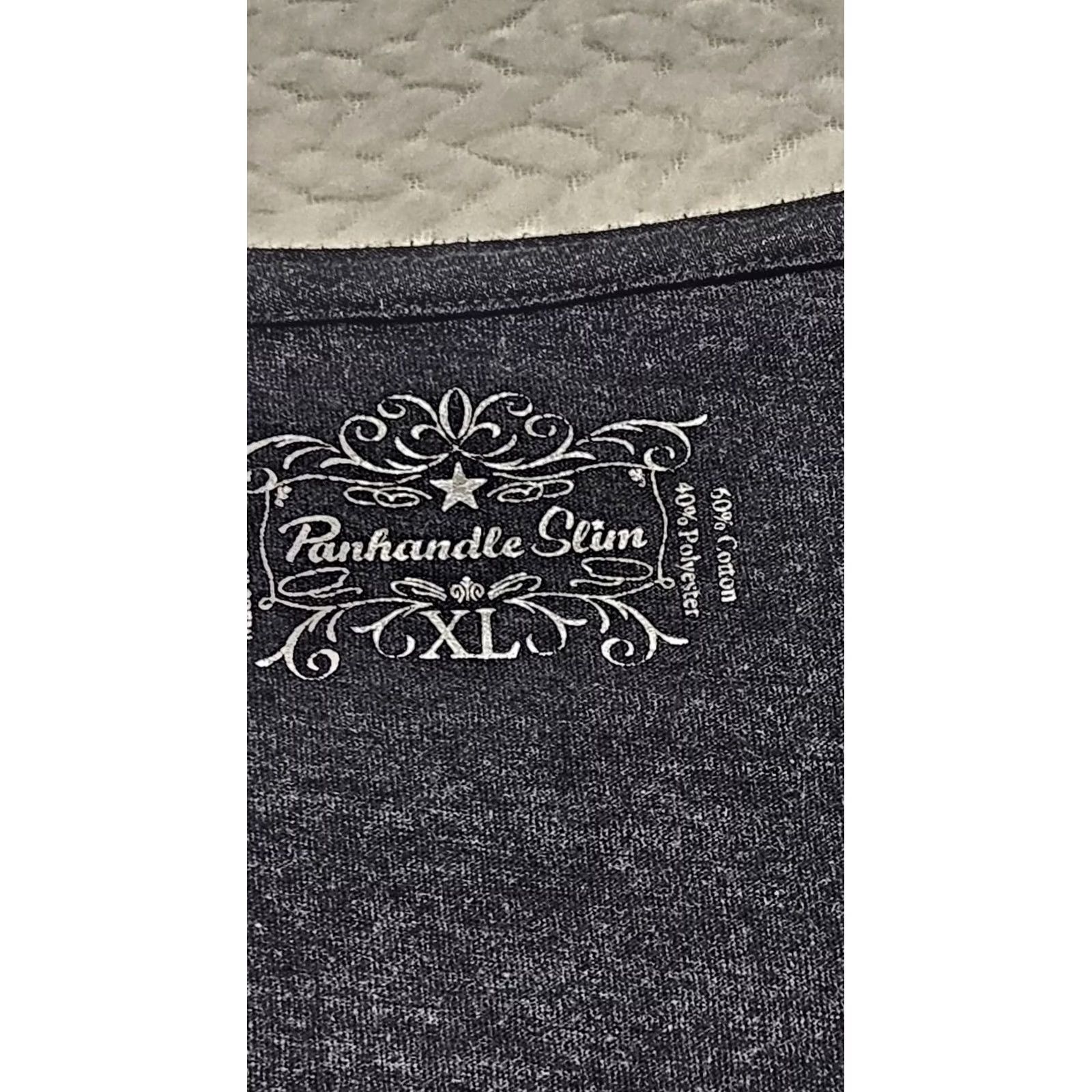 Vintage VINTAGE Western Rodeo Top Gray Mineral Wash Long Sleeve Country Chic Shirt Women’s XXL Size XXL / US 16-18 / IT 52-54 - 3 Thumbnail