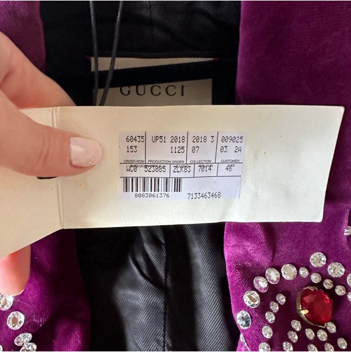 Gucci GUCCI Vintage and costume made, Eli Mizrah Size 36R - 13 Thumbnail