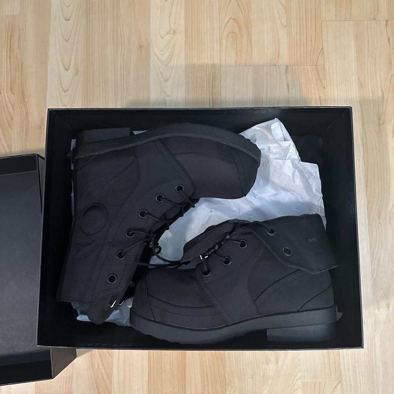 1199 Bazo 1199 x cannnone kiwi noir black boots | Grailed