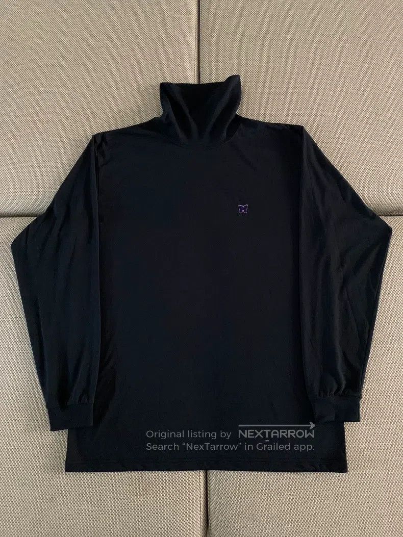 Needles High Neck Long Sleeve Tee