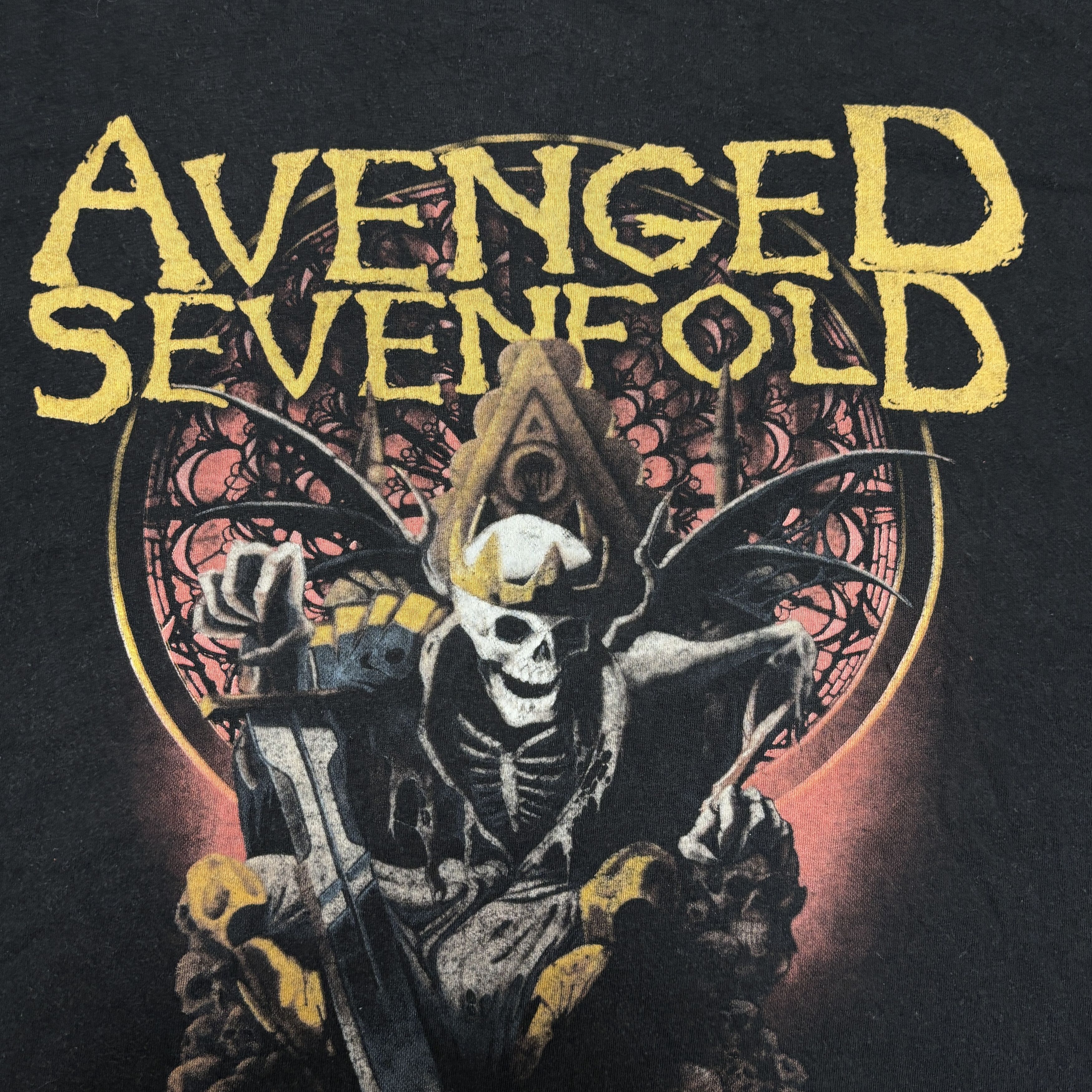 Band Tees × Vintage Vintage Avenged Sevenfold Shirt Vintage Band Tees Disturbed Size US M / EU 48-50 / 2 - 4 Thumbnail