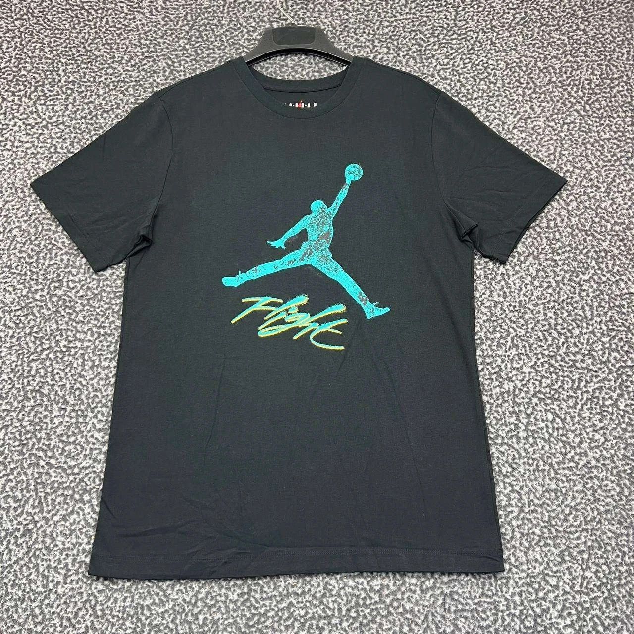 Jordan Brand Air Jordan Flight Shirt Men Short Sleeve Crew Neck Cotton M Size US M / EU 48-50 / 2 - 1 Thumbnail