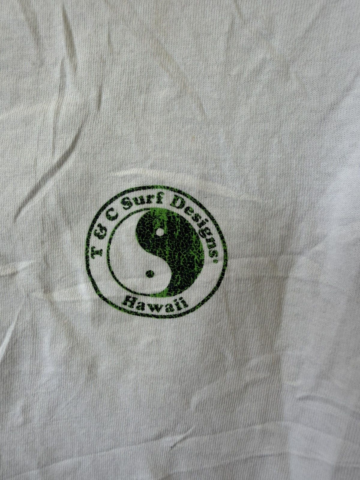 Sun Surf Vintage T&C Surf Designs Hawaii Yin-Yang Long Sleeve T-Shirt Size US L / EU 52-54 / 3 - 4 Thumbnail